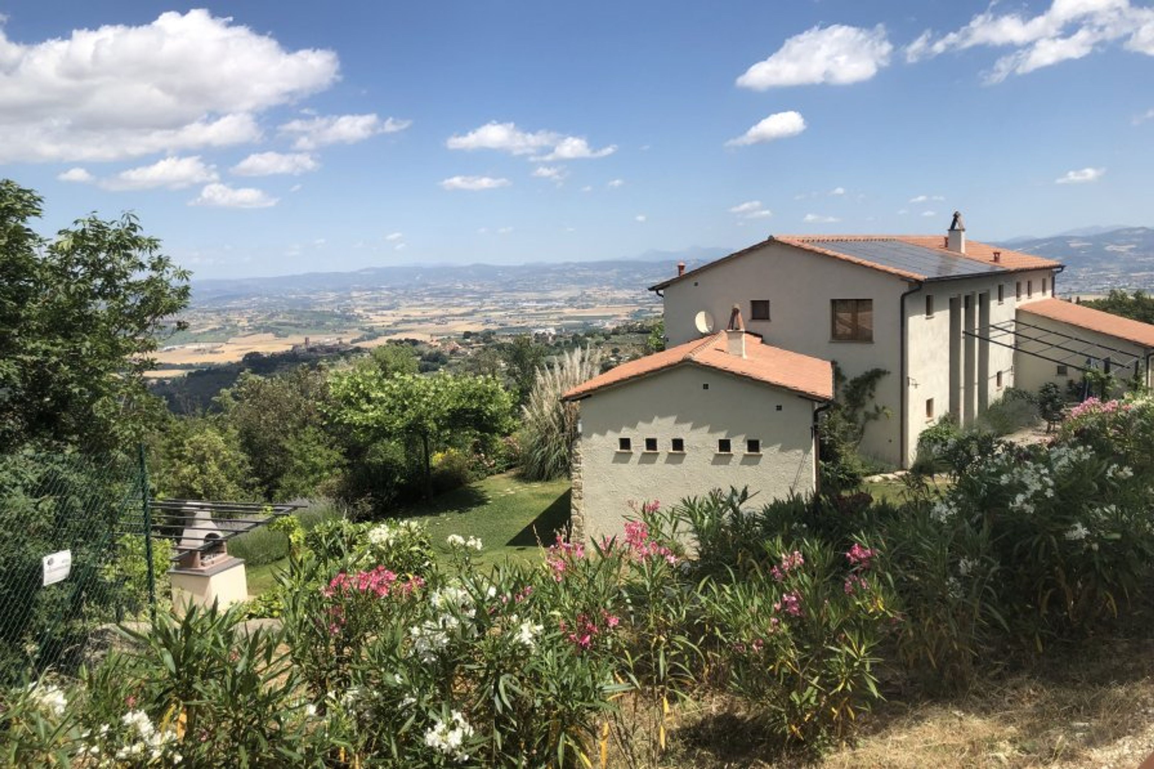 The villa Montemerlino