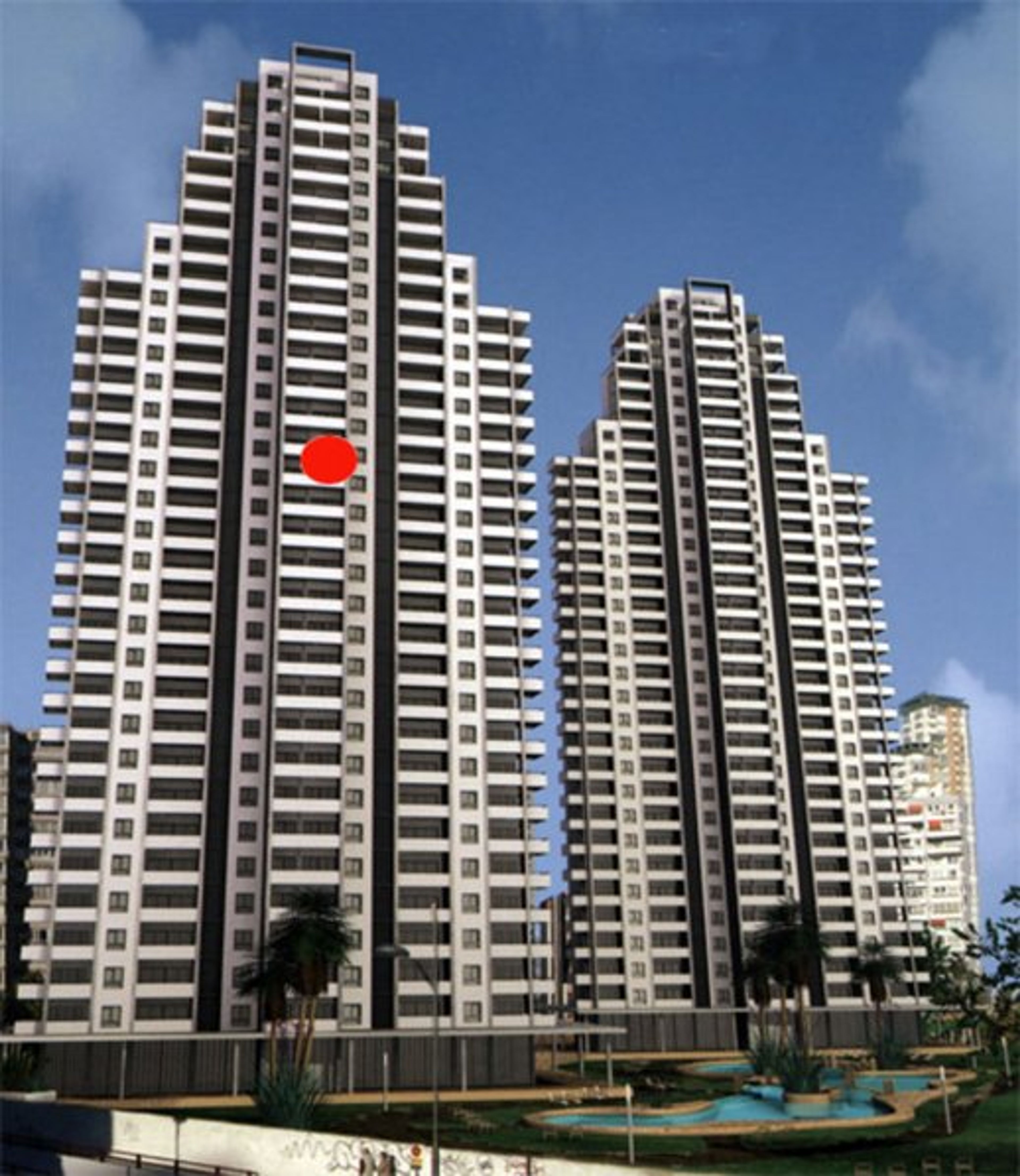 Where the apartment is