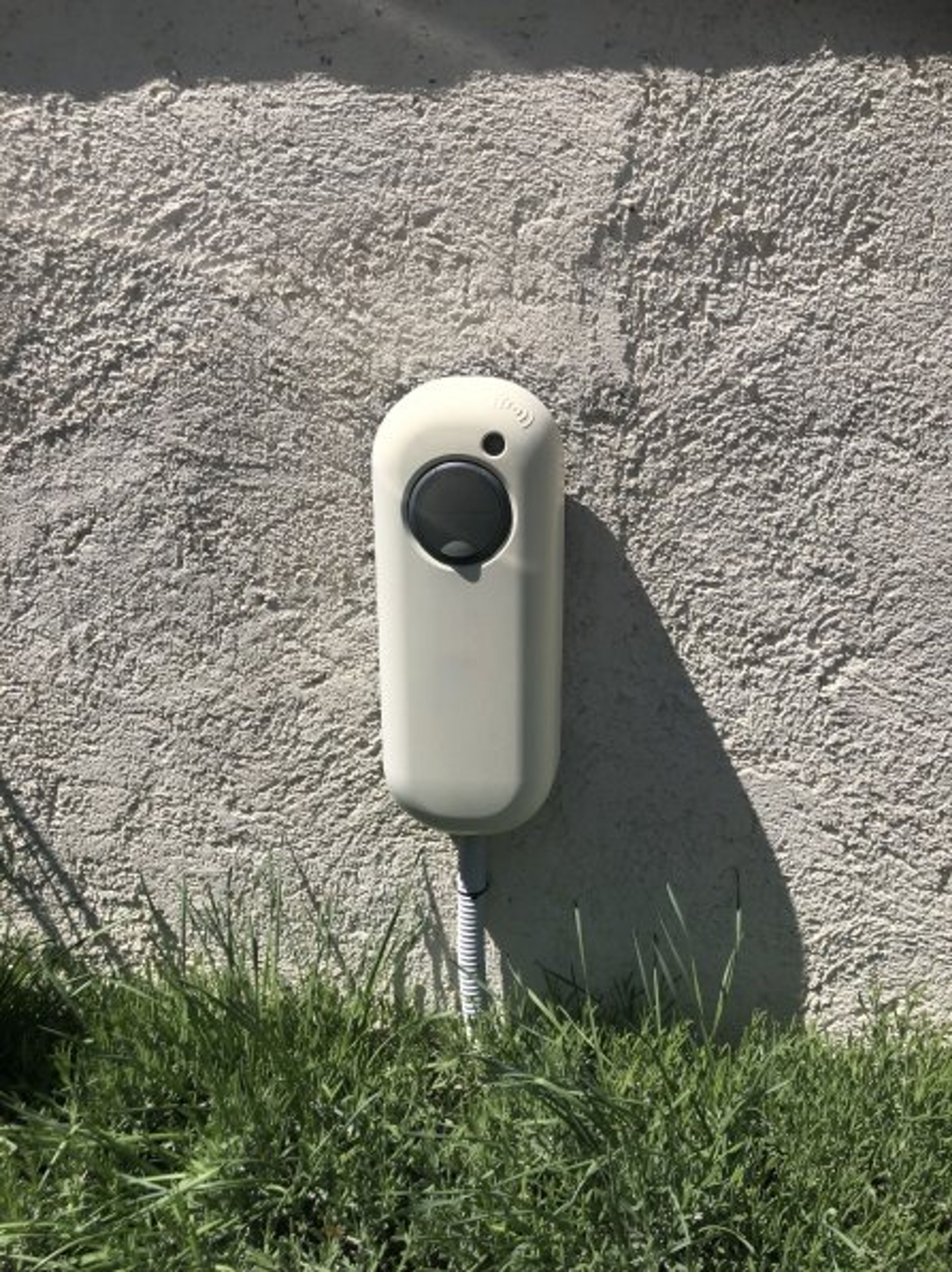 EV Charger at our parking place