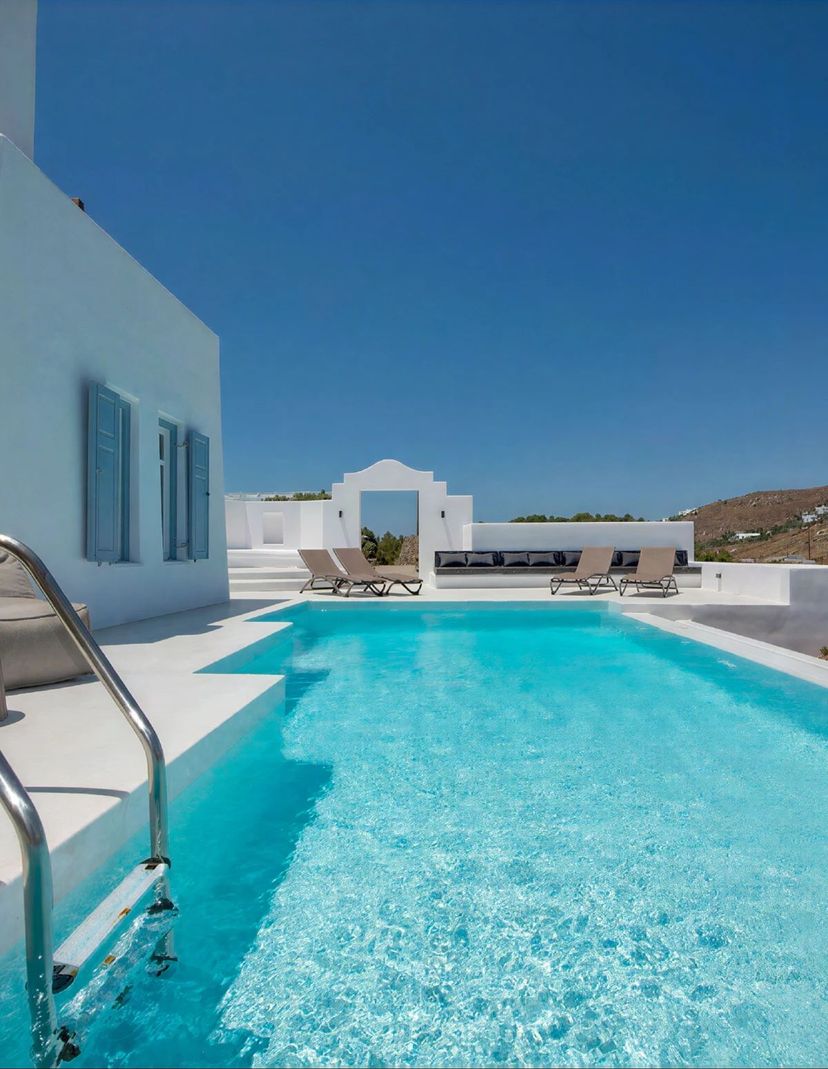 Villa in Greece, Ornos