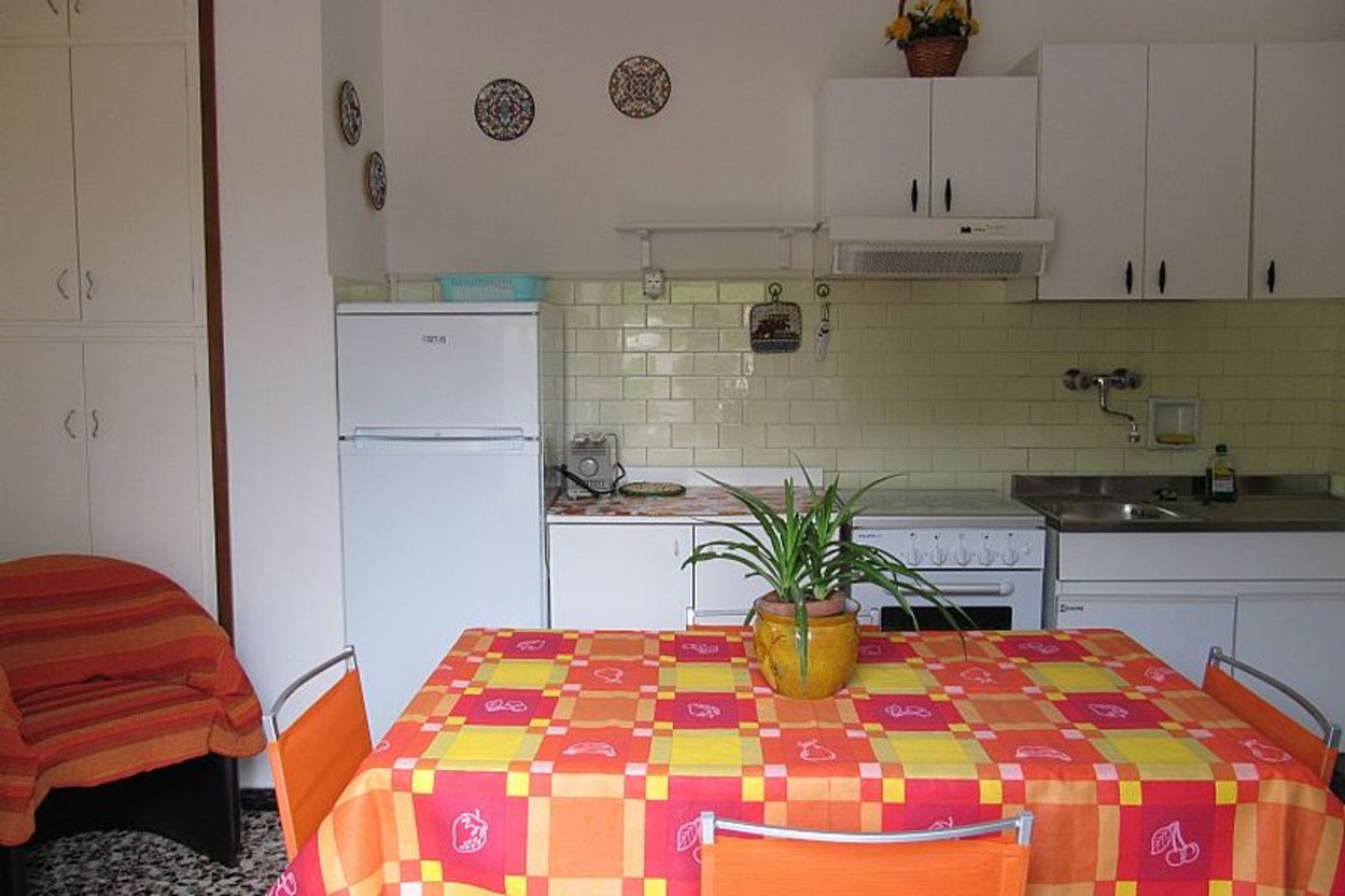 kitchen and dining room