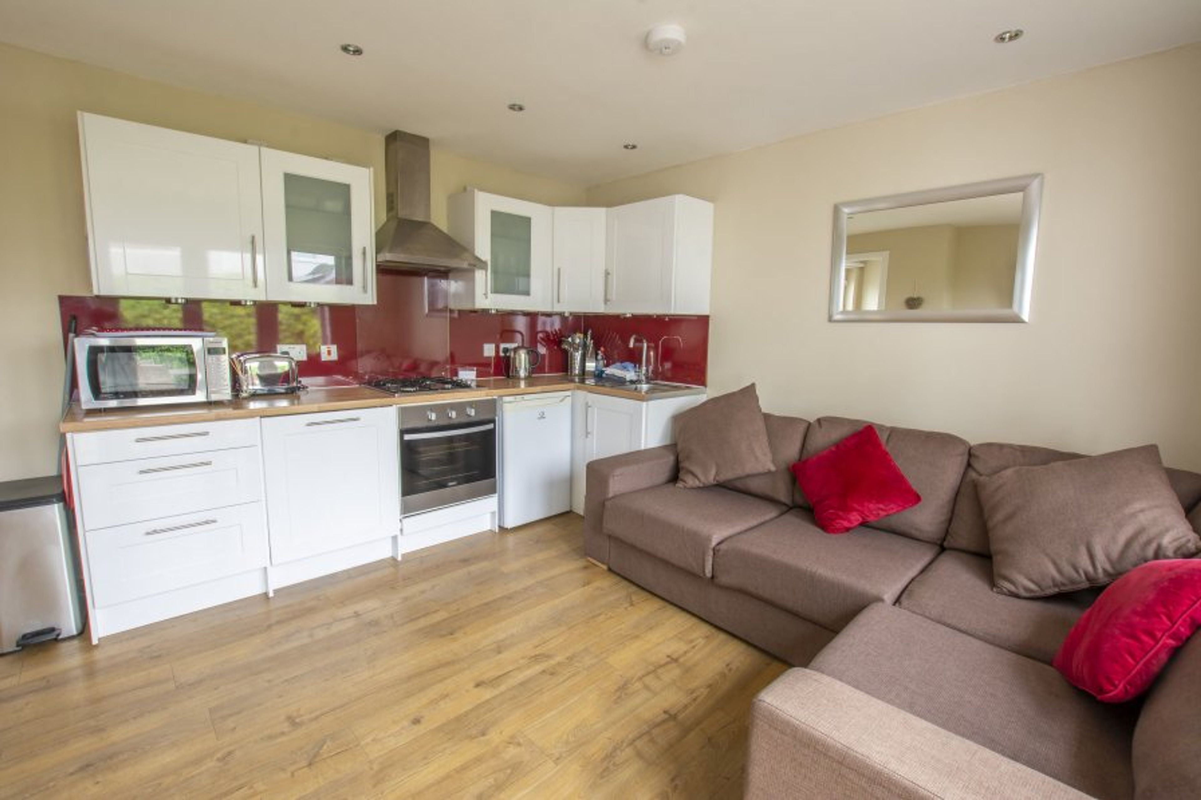 Open plan kitchen / lounge / dining