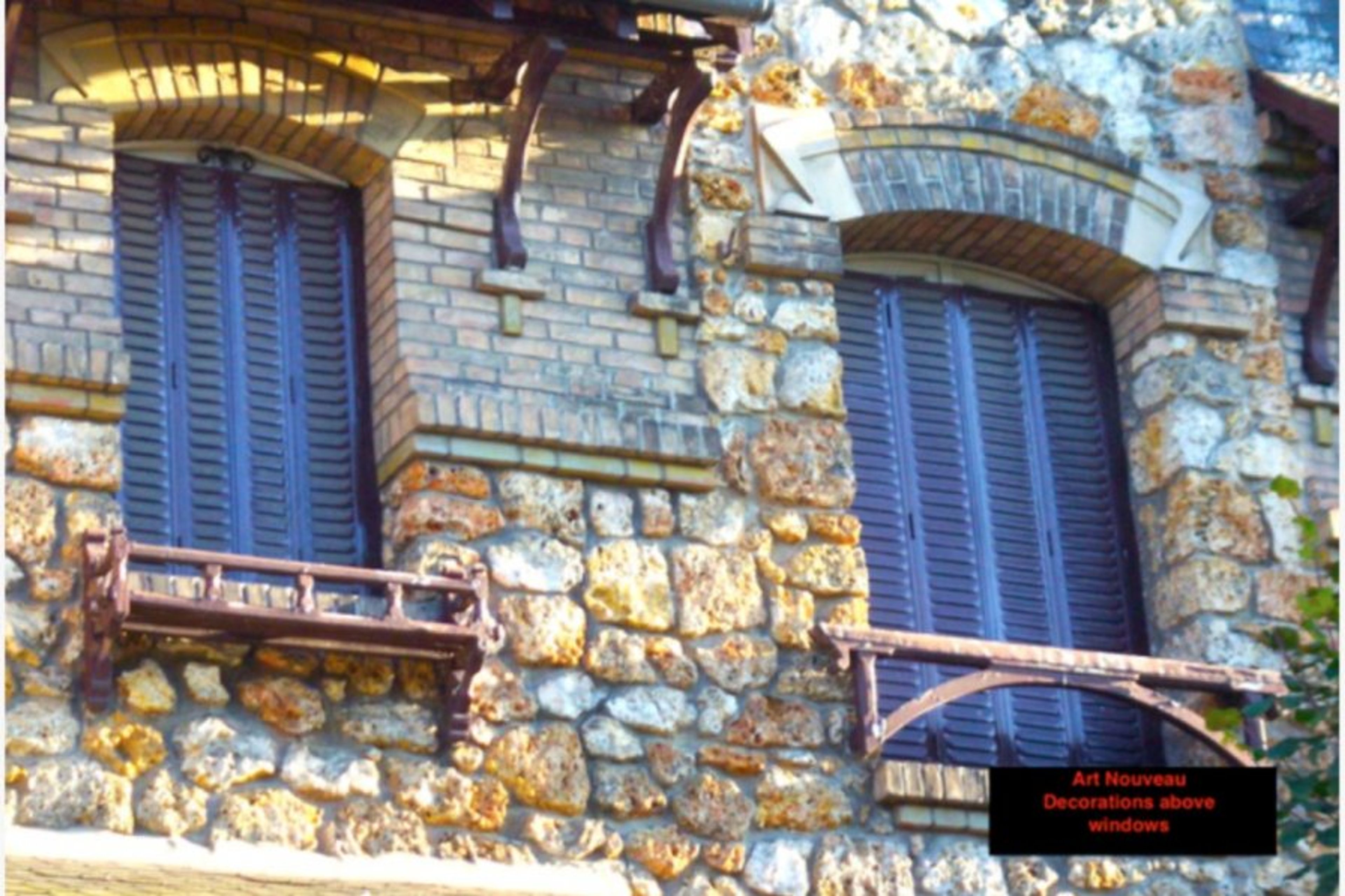 Details of Art Nouveau Architecture