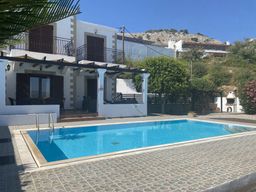 Vlicha Bay, Lindos holiday villa rental with private pool