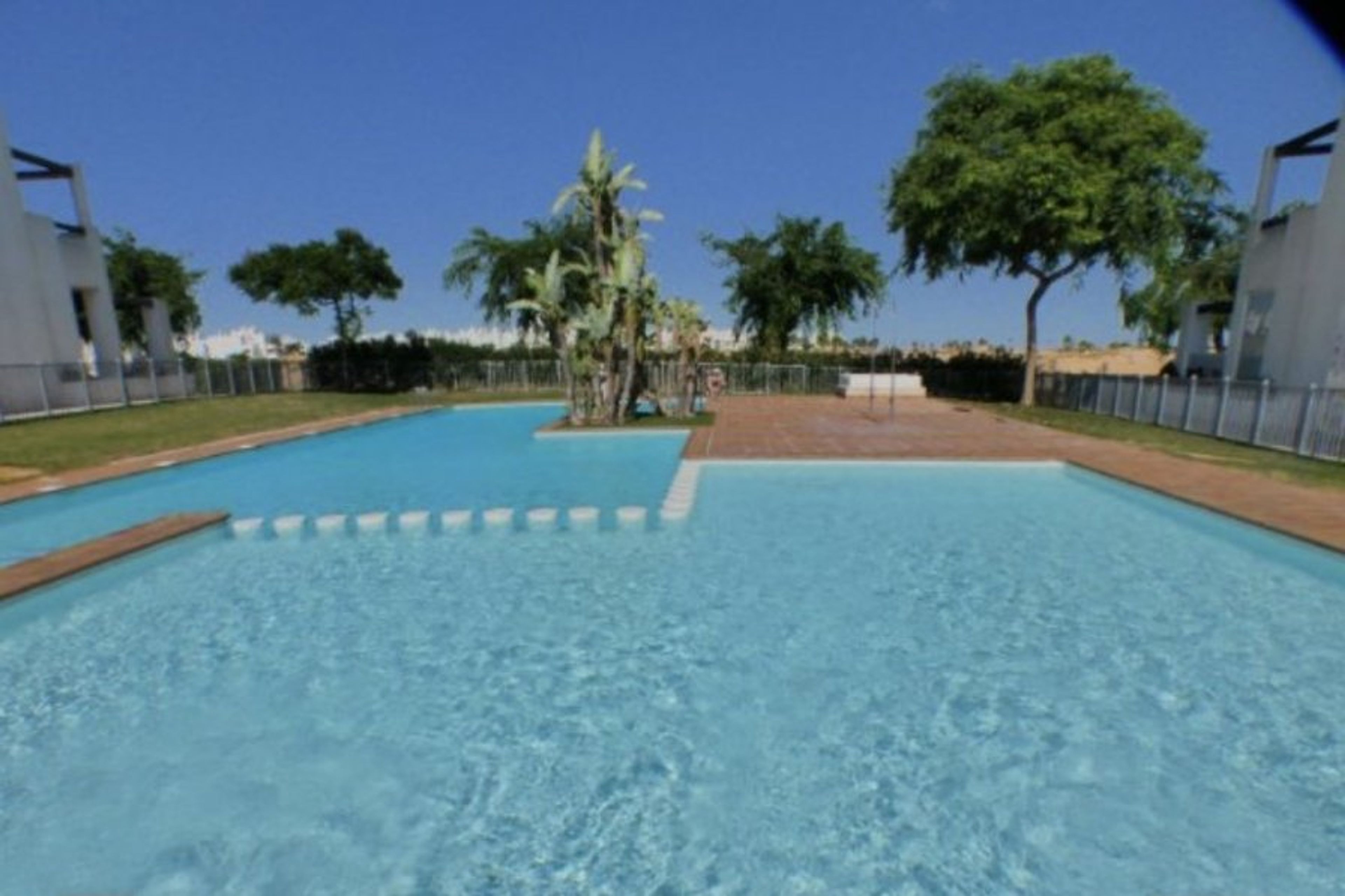 pool adjacent to block