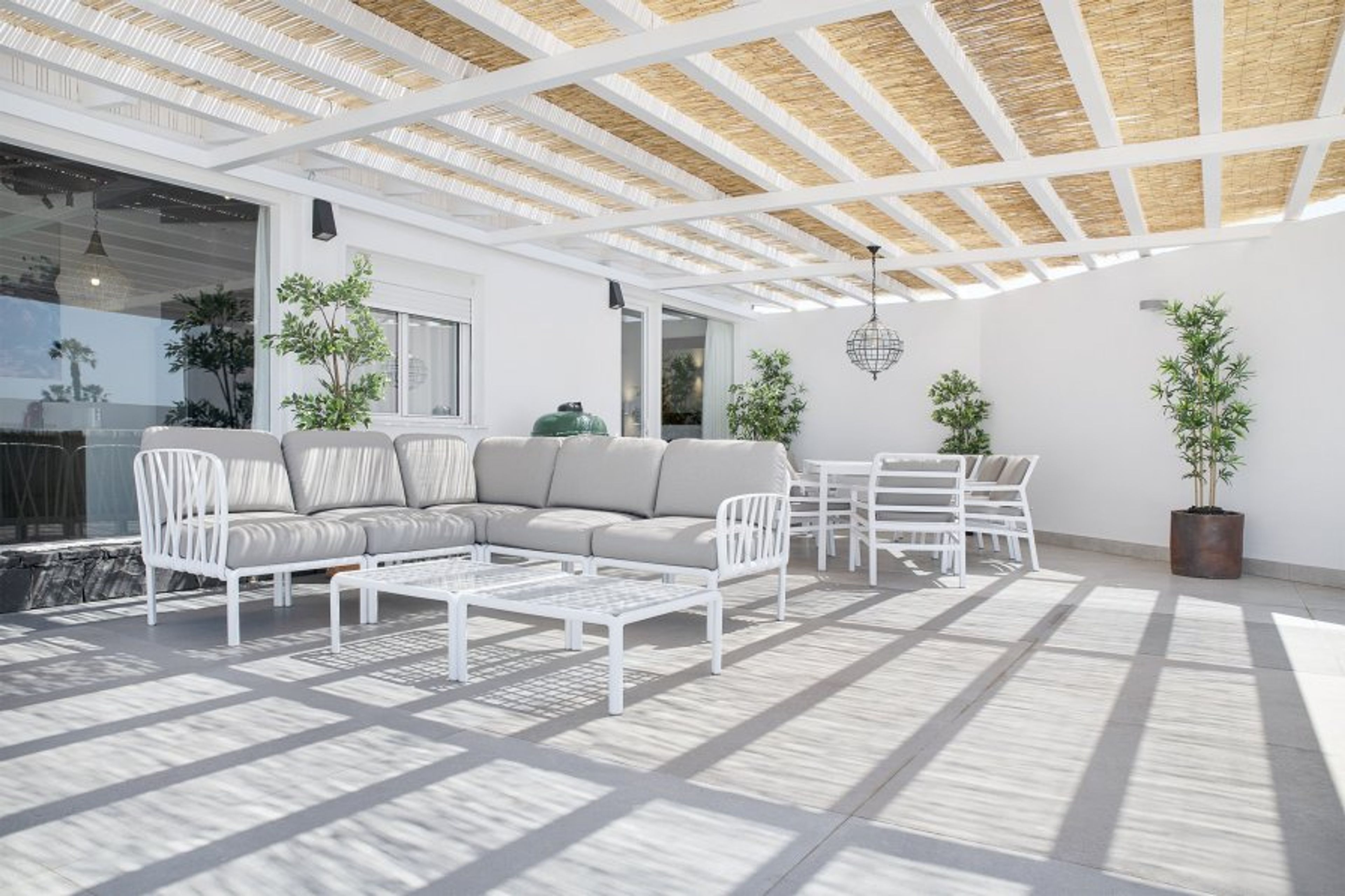 Relax on your own huge terrace