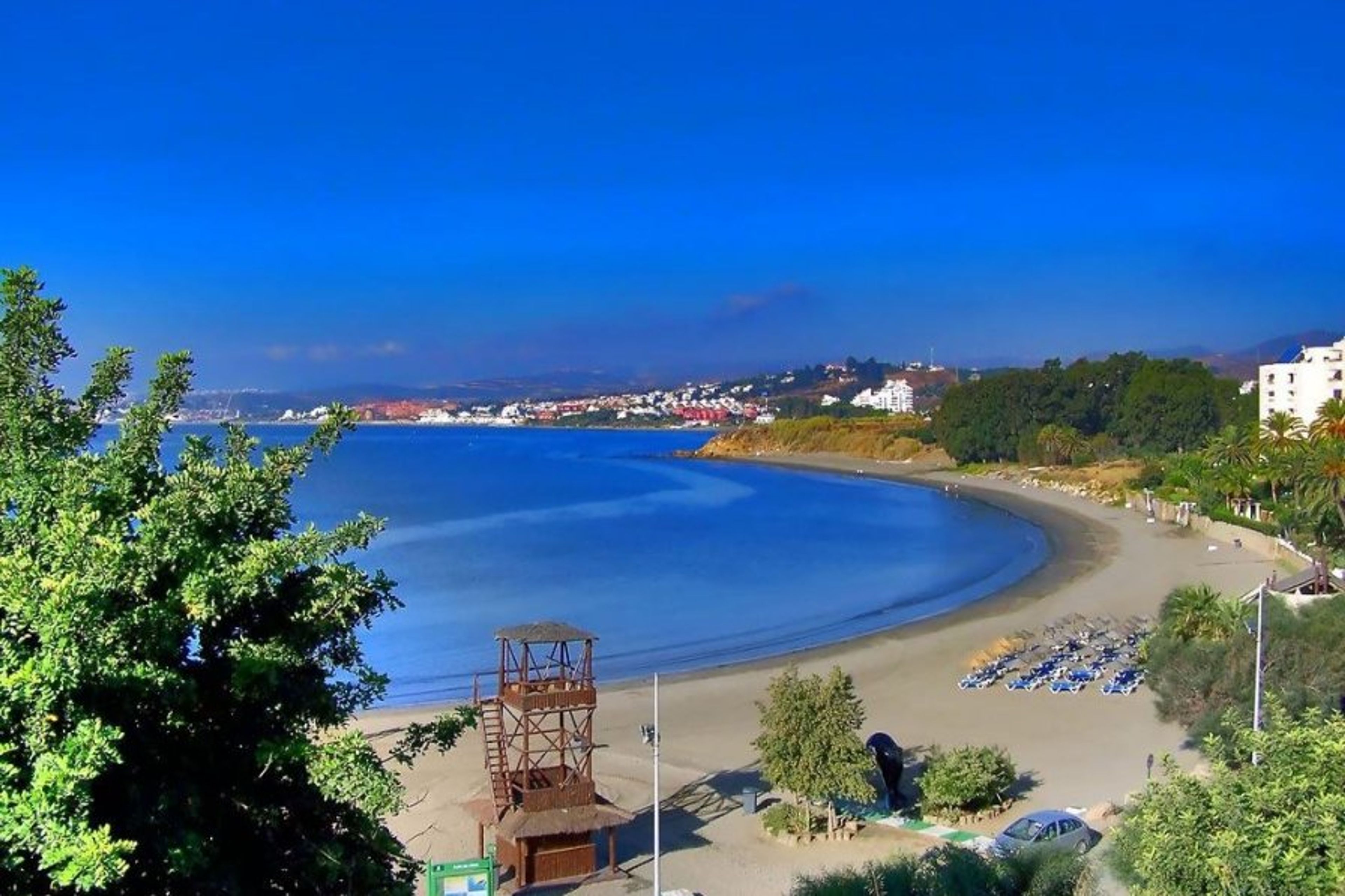 One of the gorgeous beaches of Estepona. 
