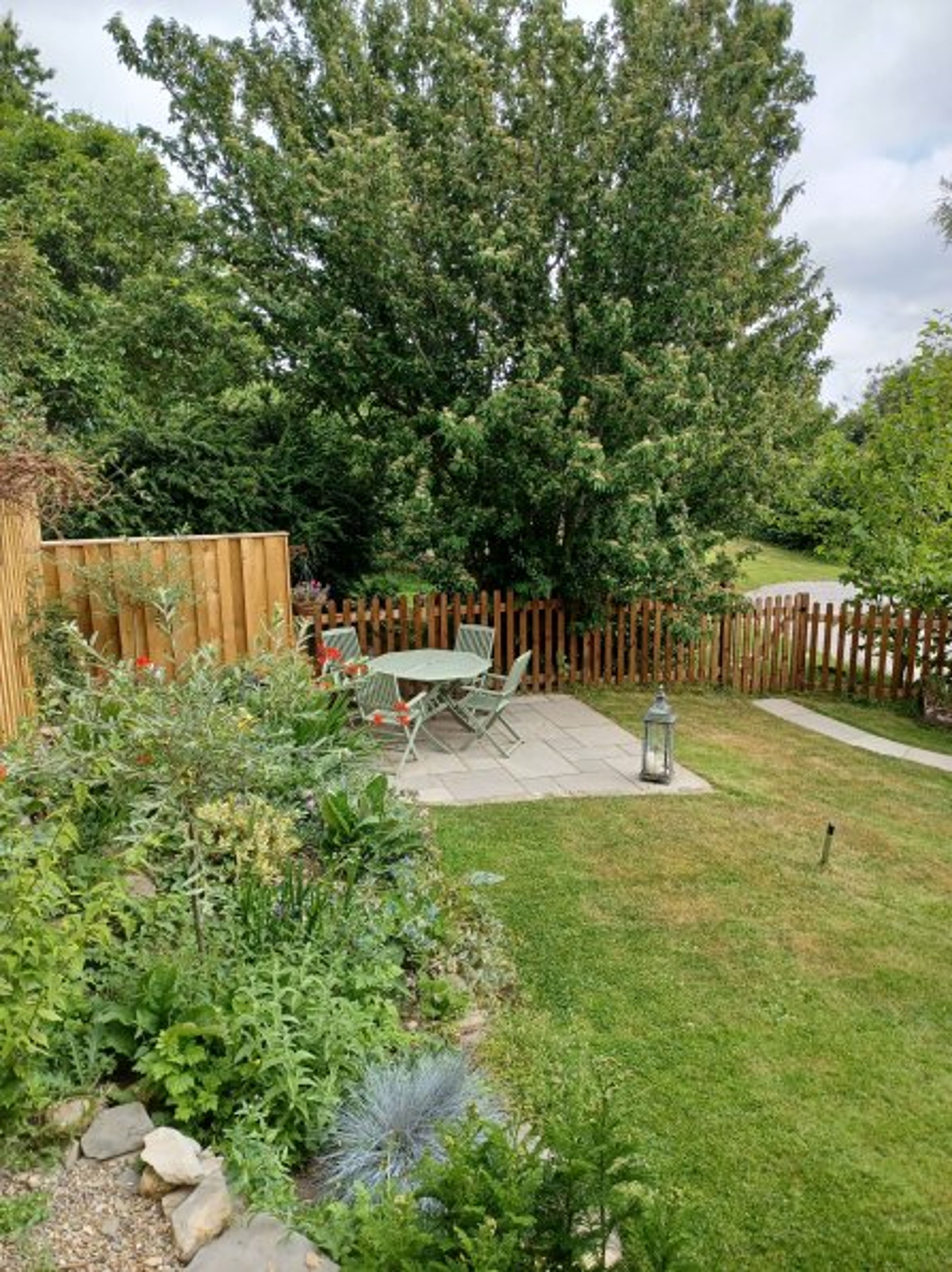 Private garden (view from second bedroom)