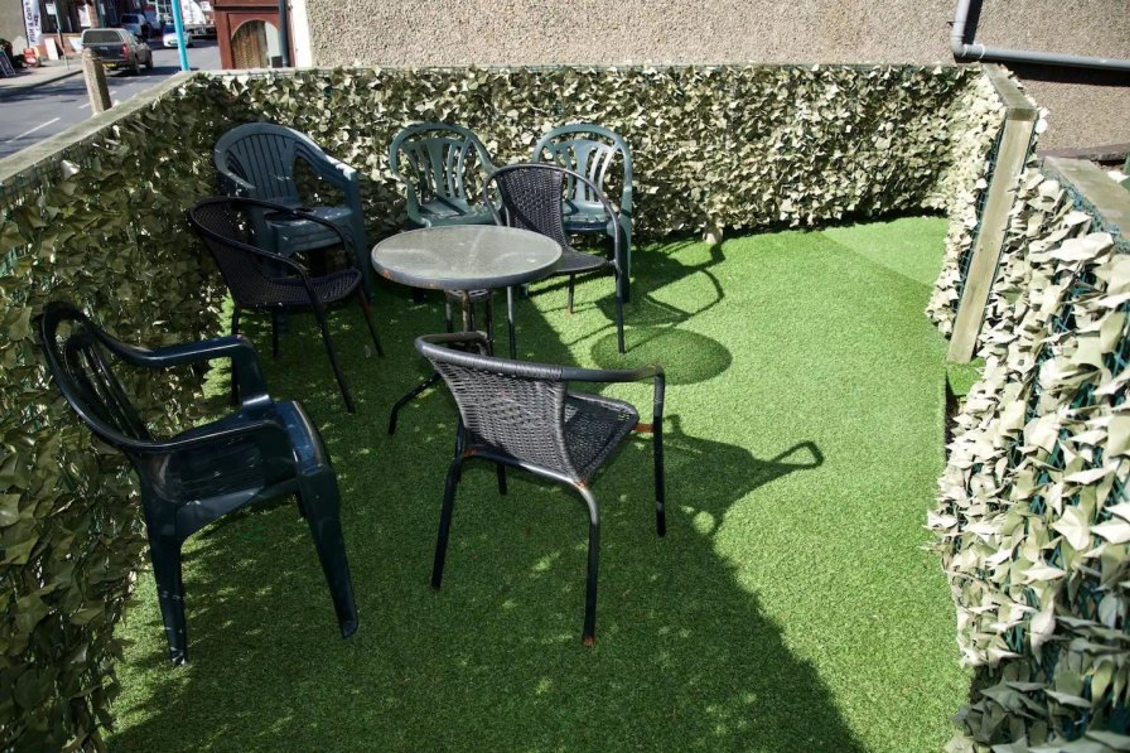 Artificial grass  patio