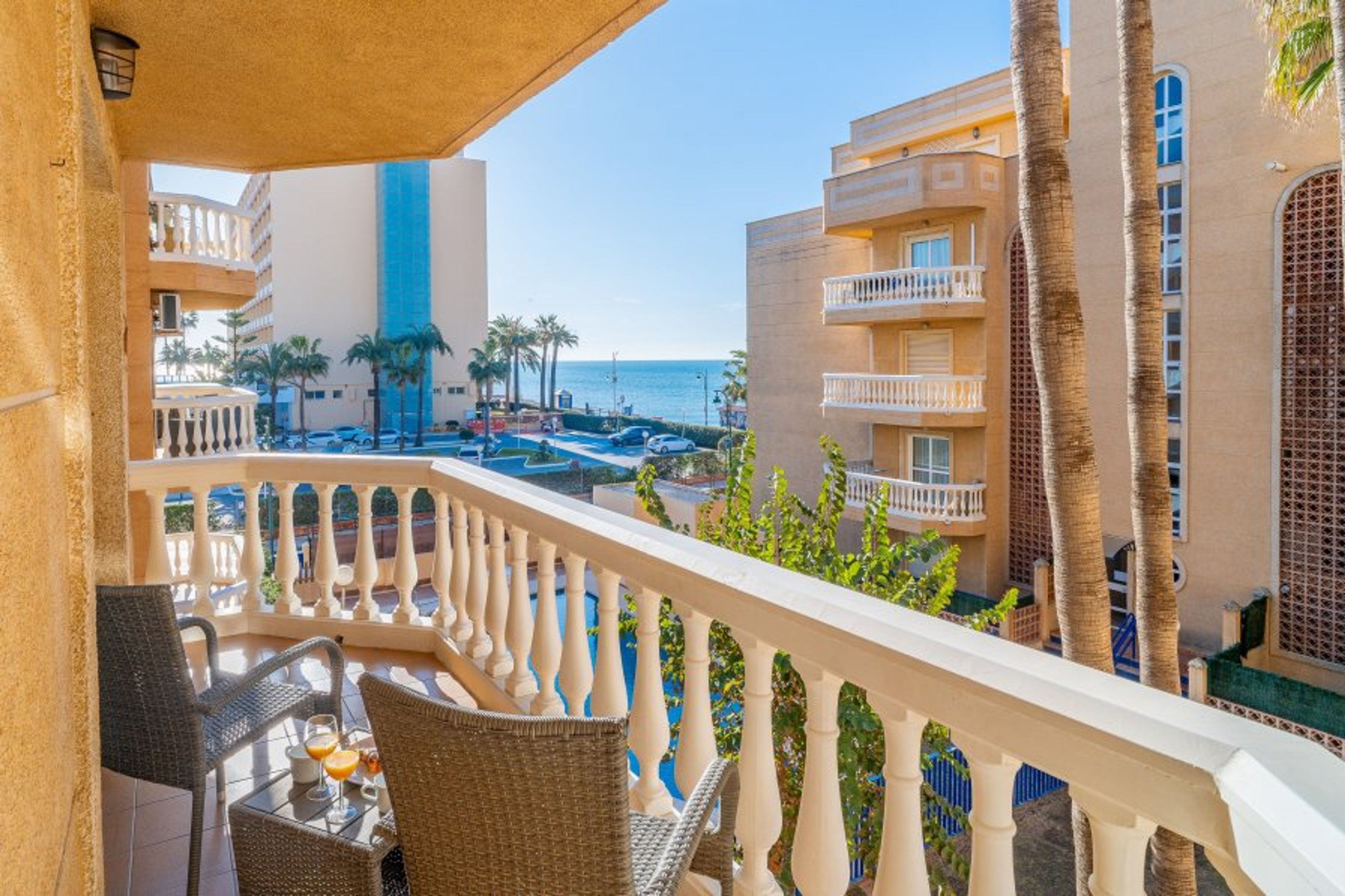 Nice views from the terrace.