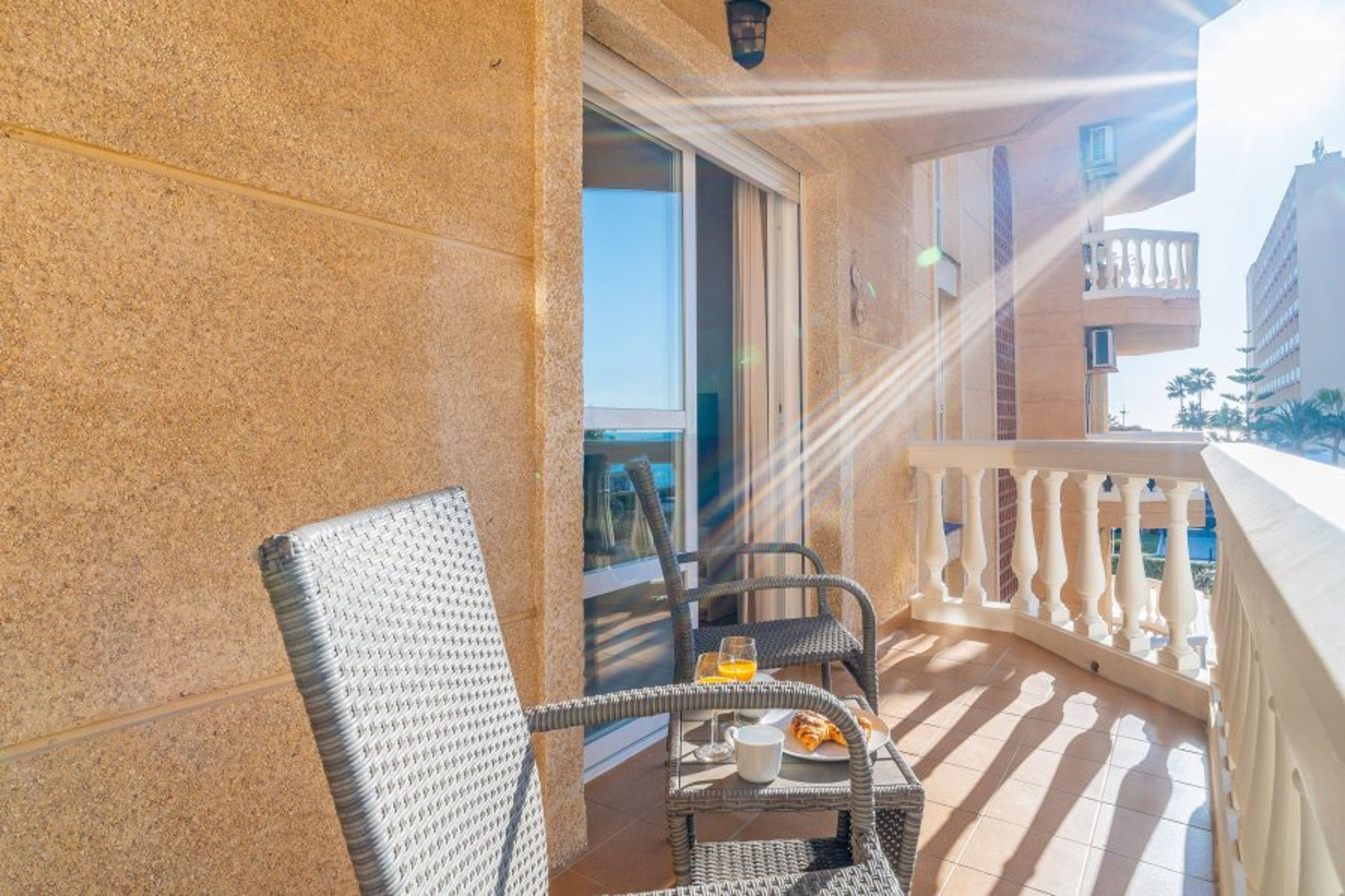 Spectacular terrace.