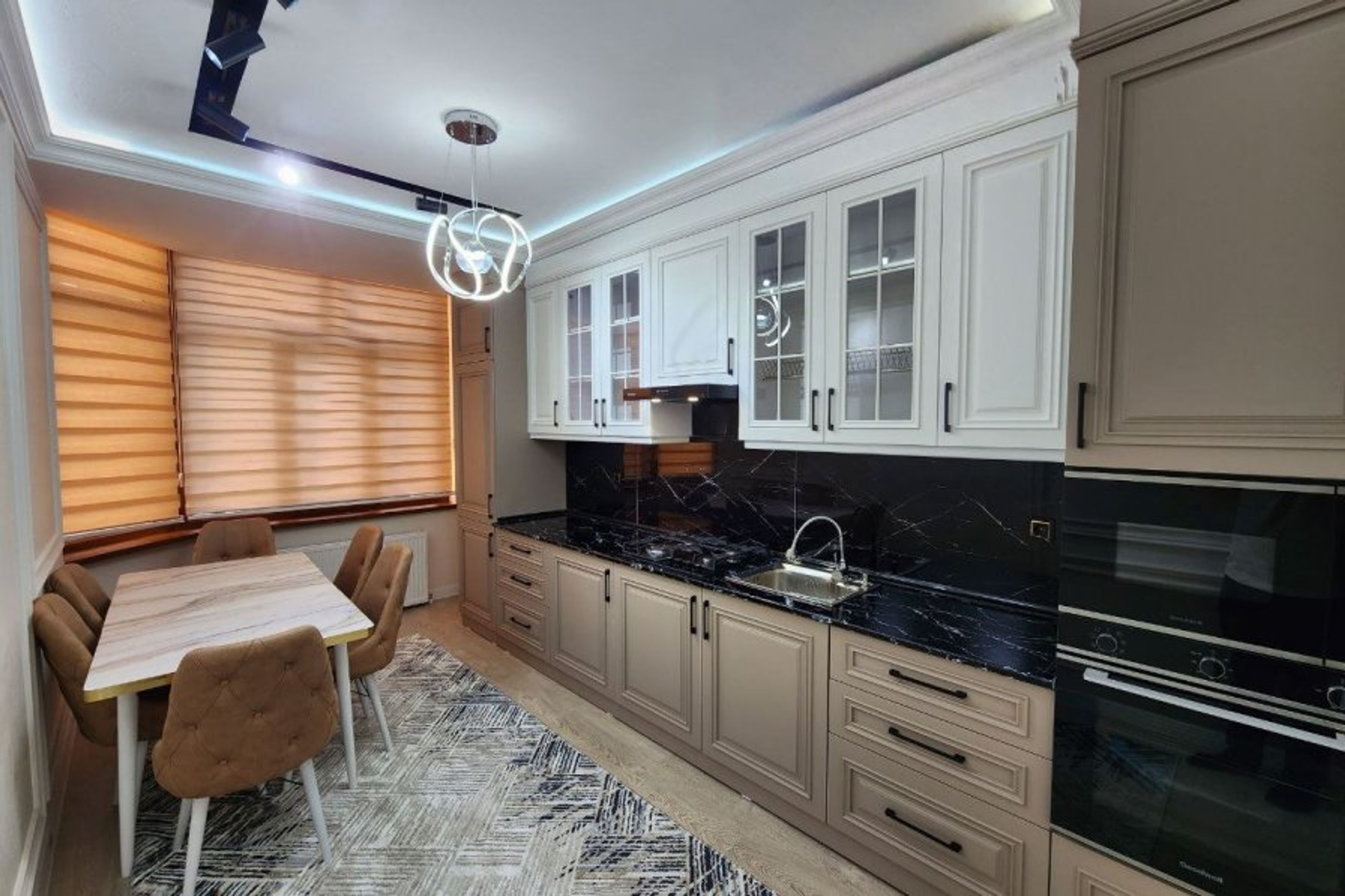 Modern kitchen with all equipment