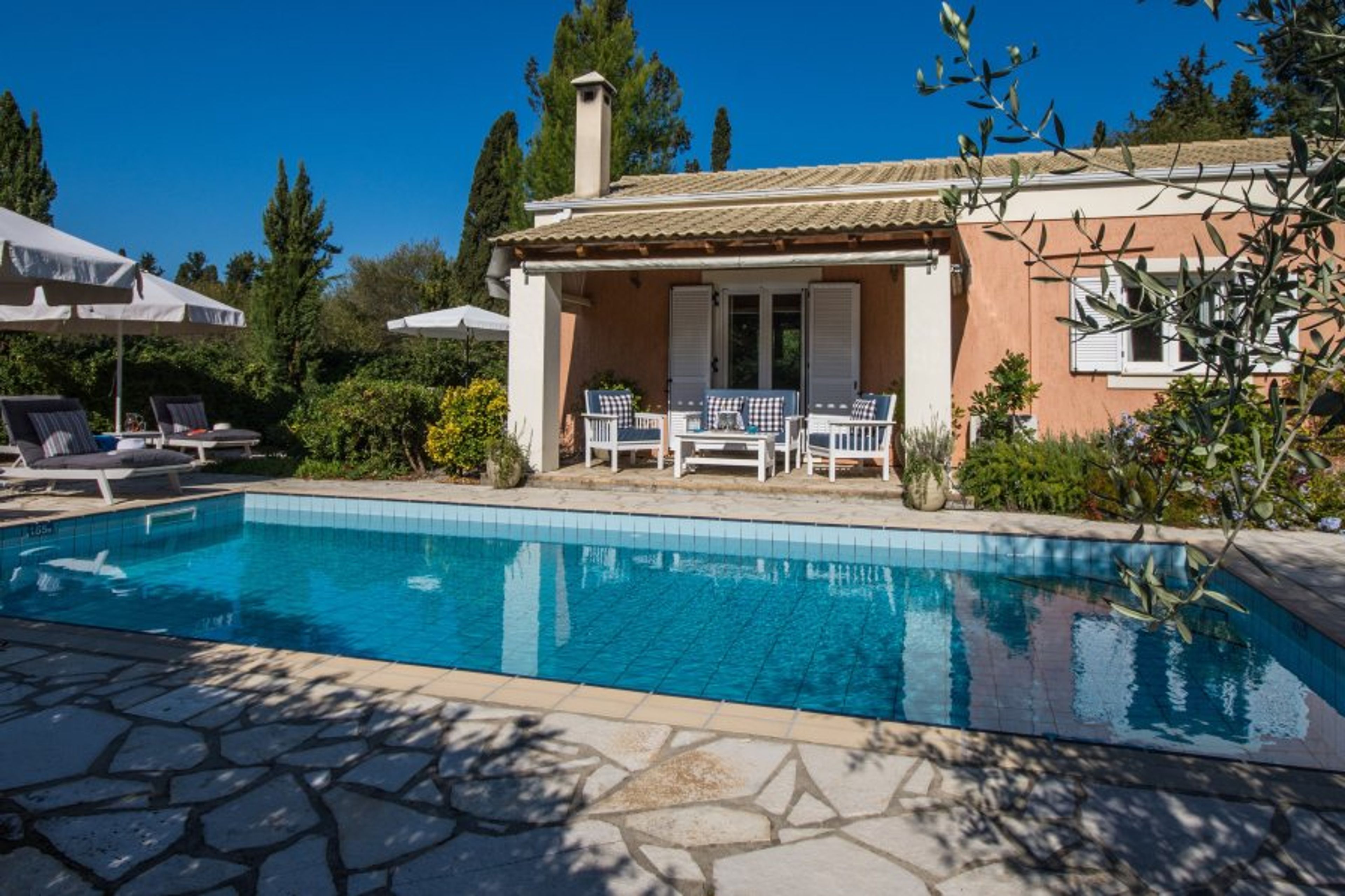 Villa Oleander outdoor lounge