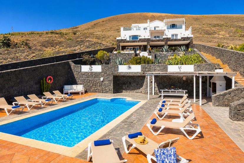 Villa in Spain, La Asomada: Beautiful villa with private pool, terraces, and garden with panoramic..