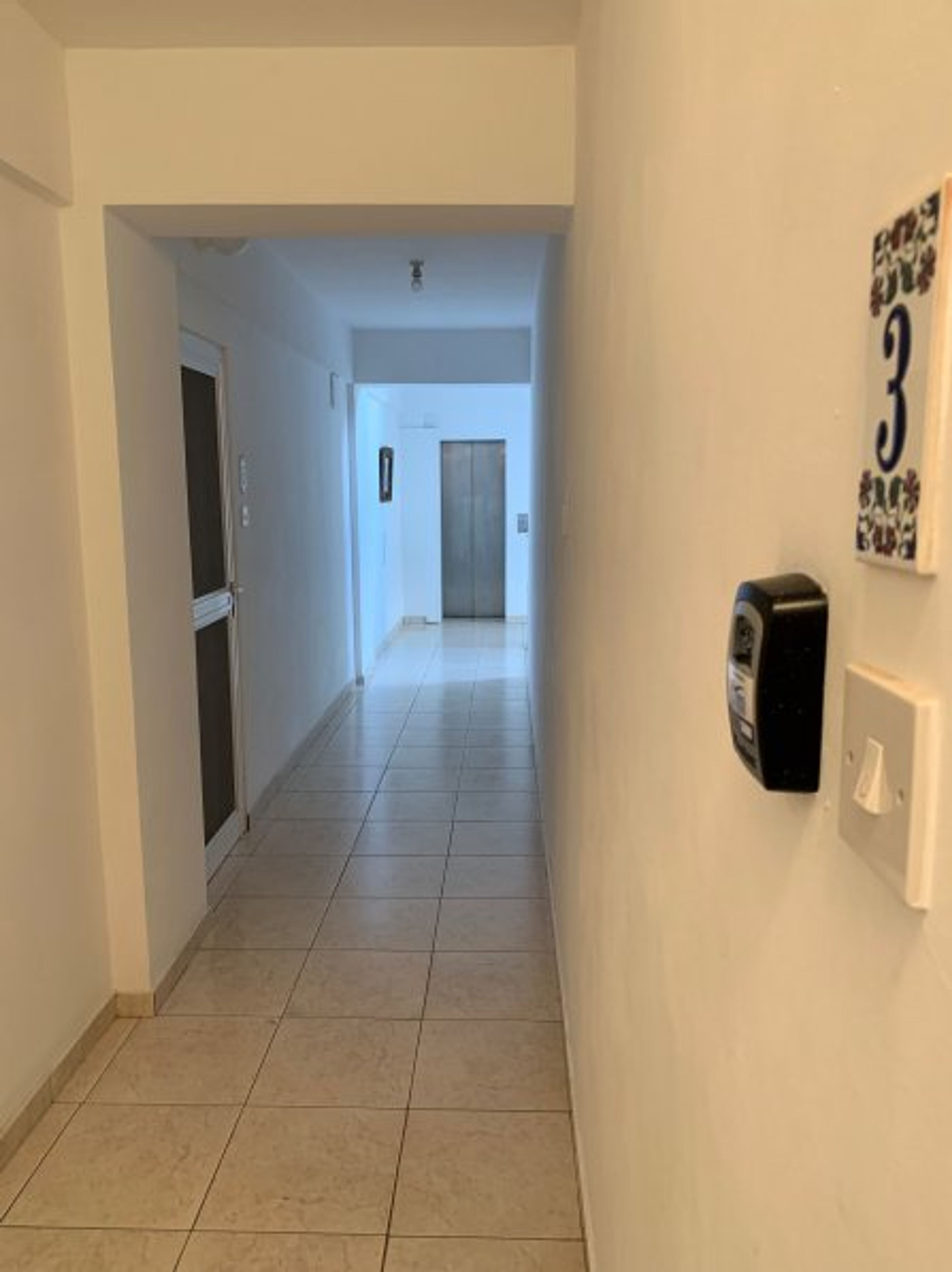 Lift & stairs provide access to first floor 
Key box with key 