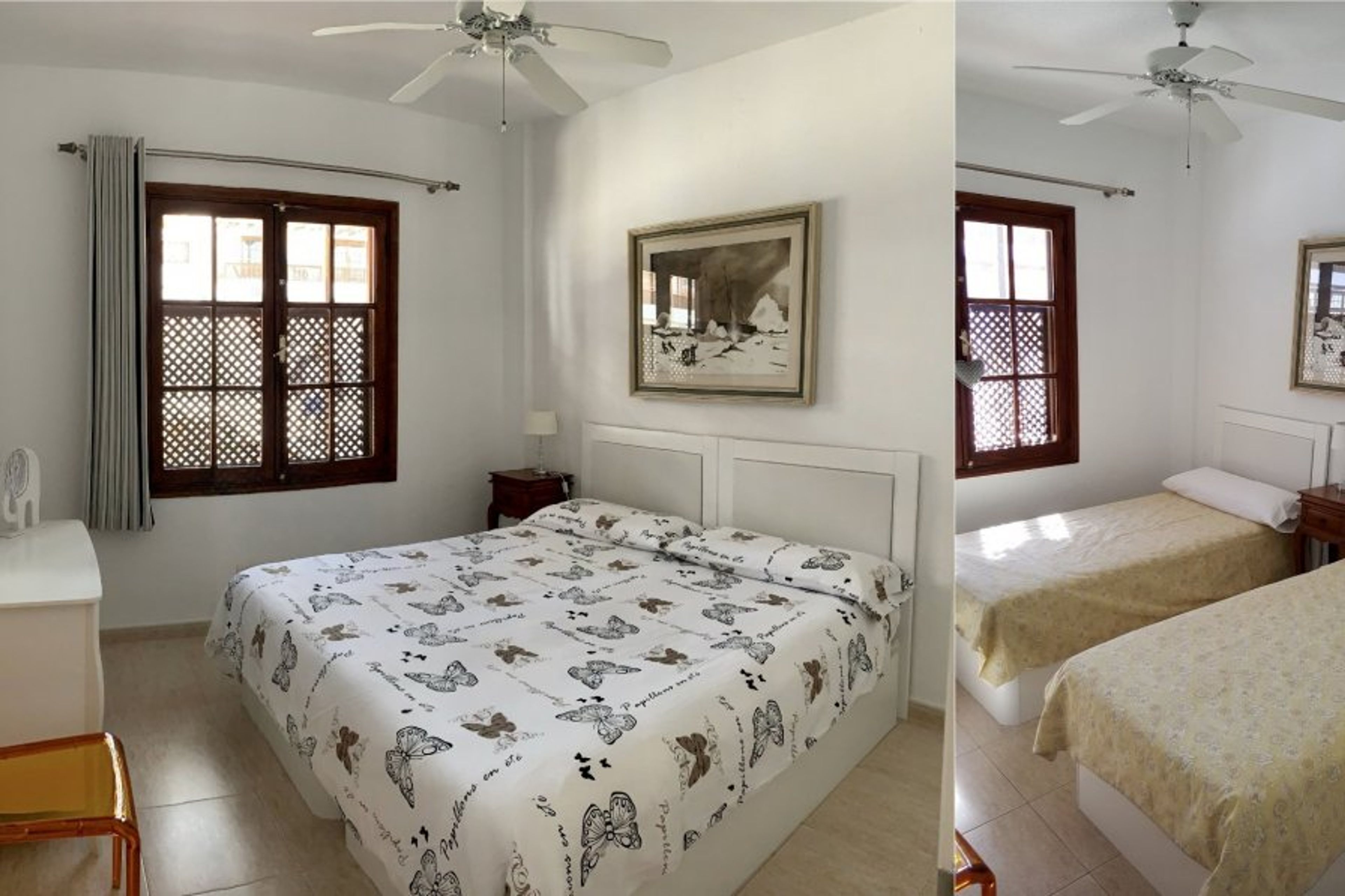 Bedroom, configurable with single or double beds