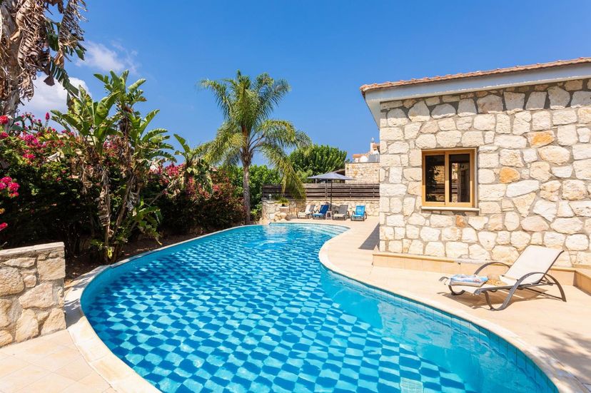 Villa in Cyprus, Polis Chrysochous: Beautiful villa with private pool and terrace
