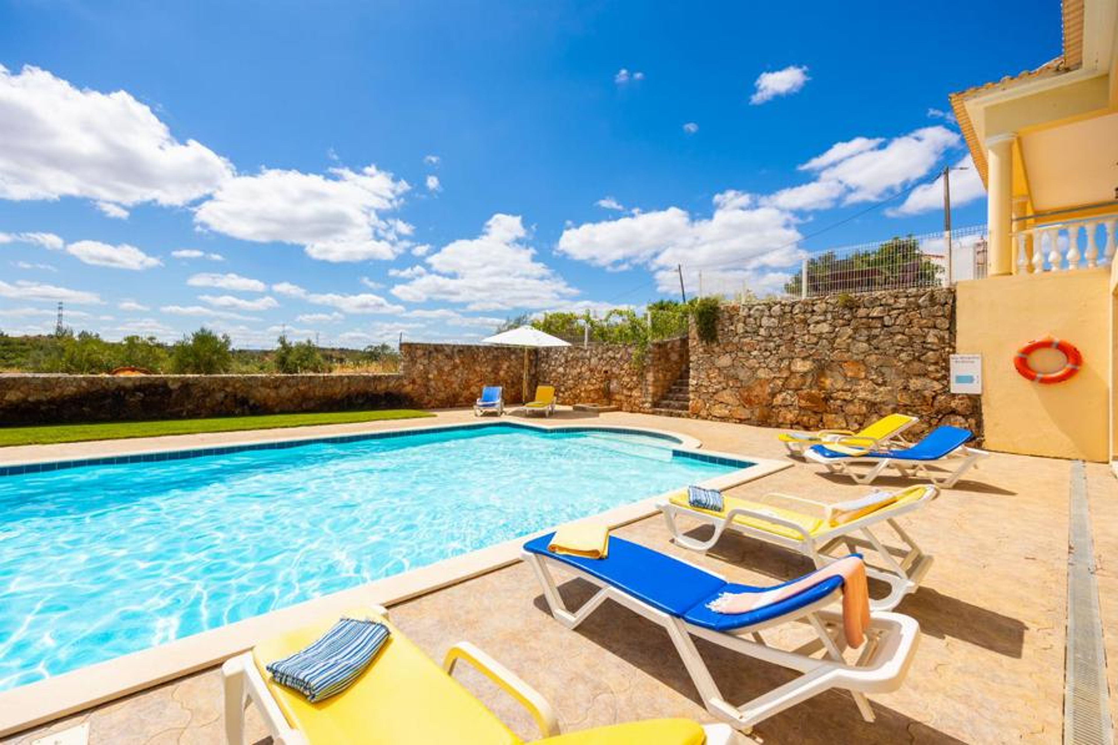 Private pool and terrace