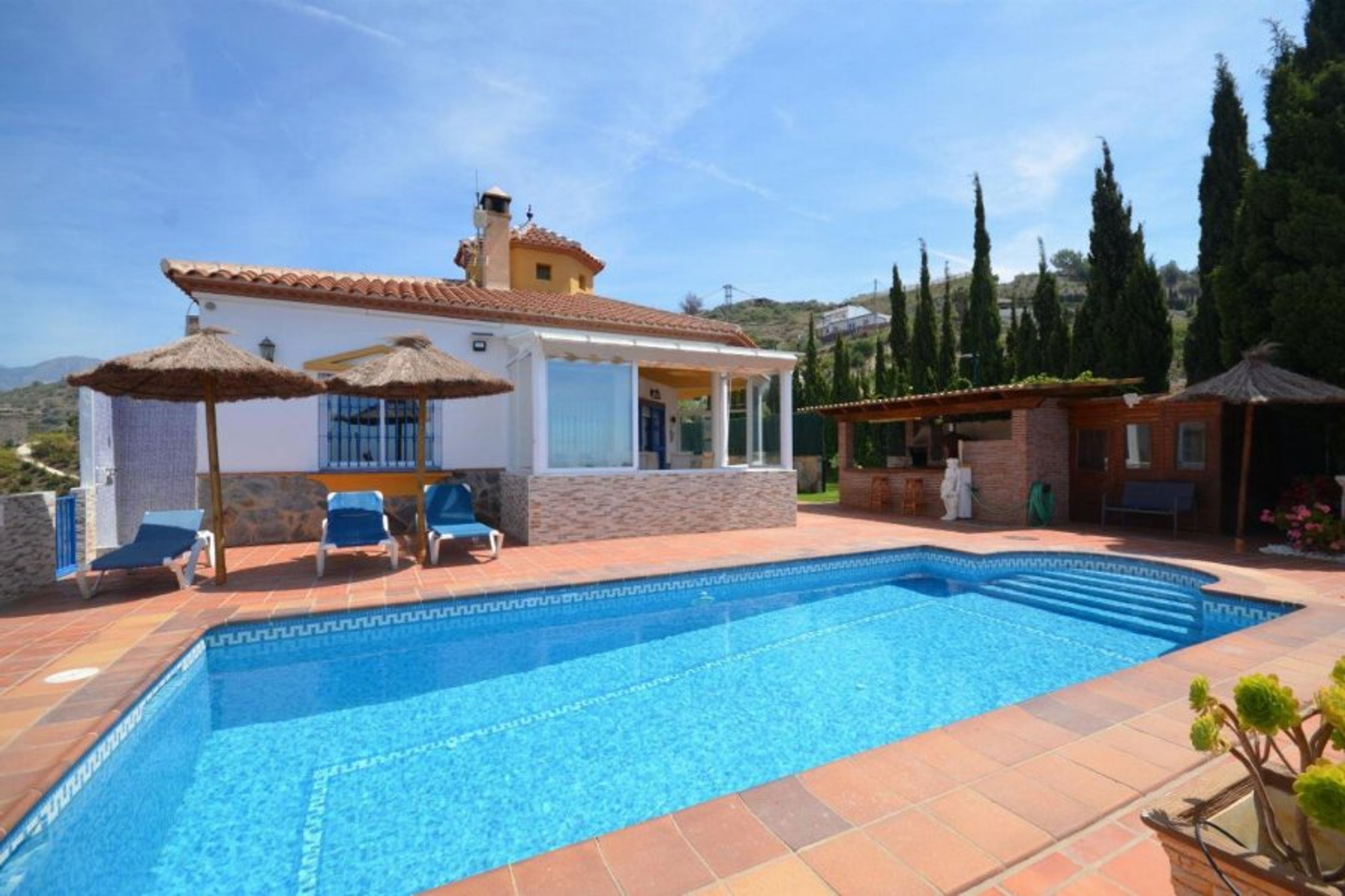 Beautiful villa with private pool and terrace with panoramic sea views