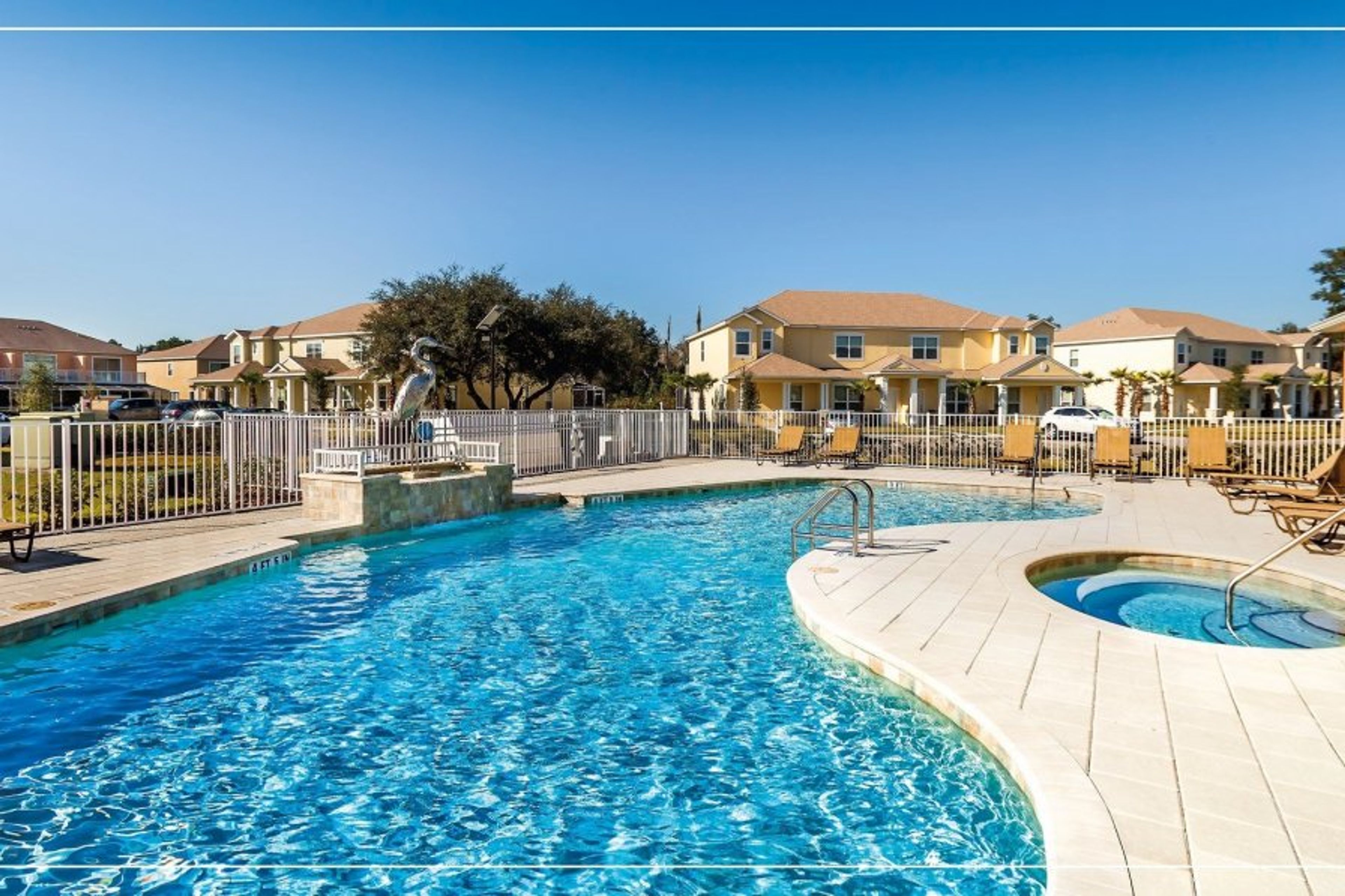 Choice of two community pools, clubhouse and gym