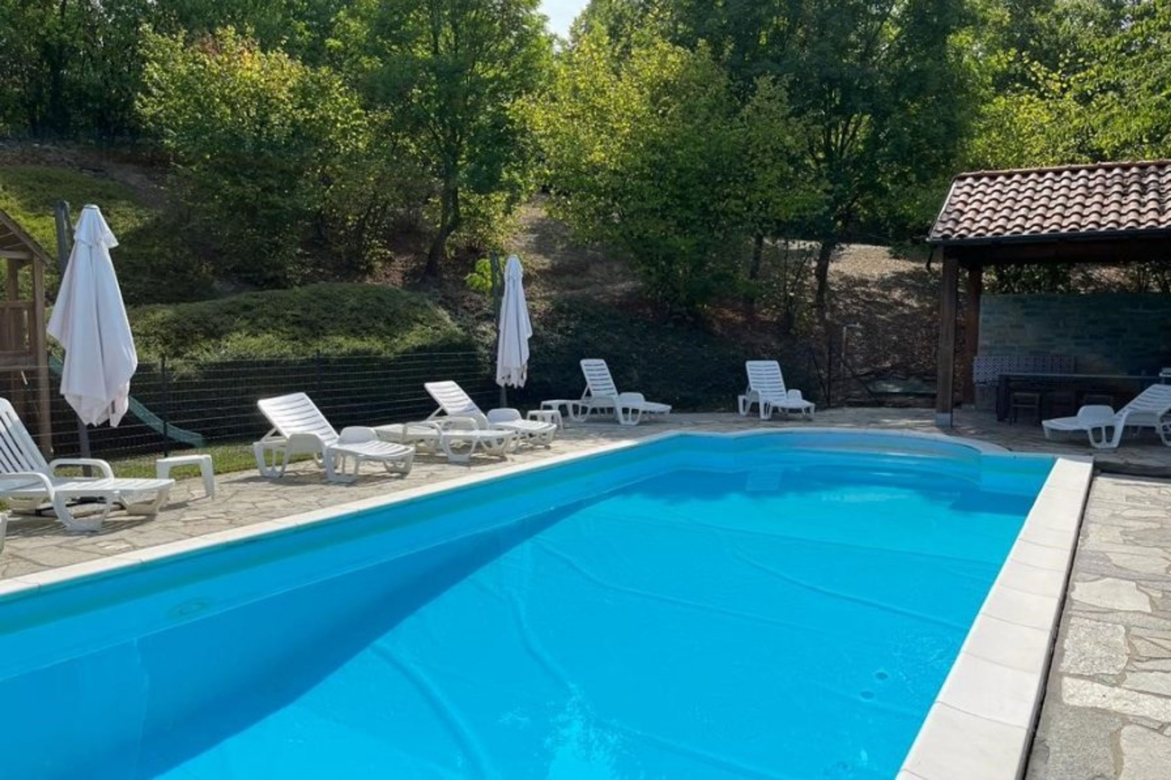 Pool and pool house
