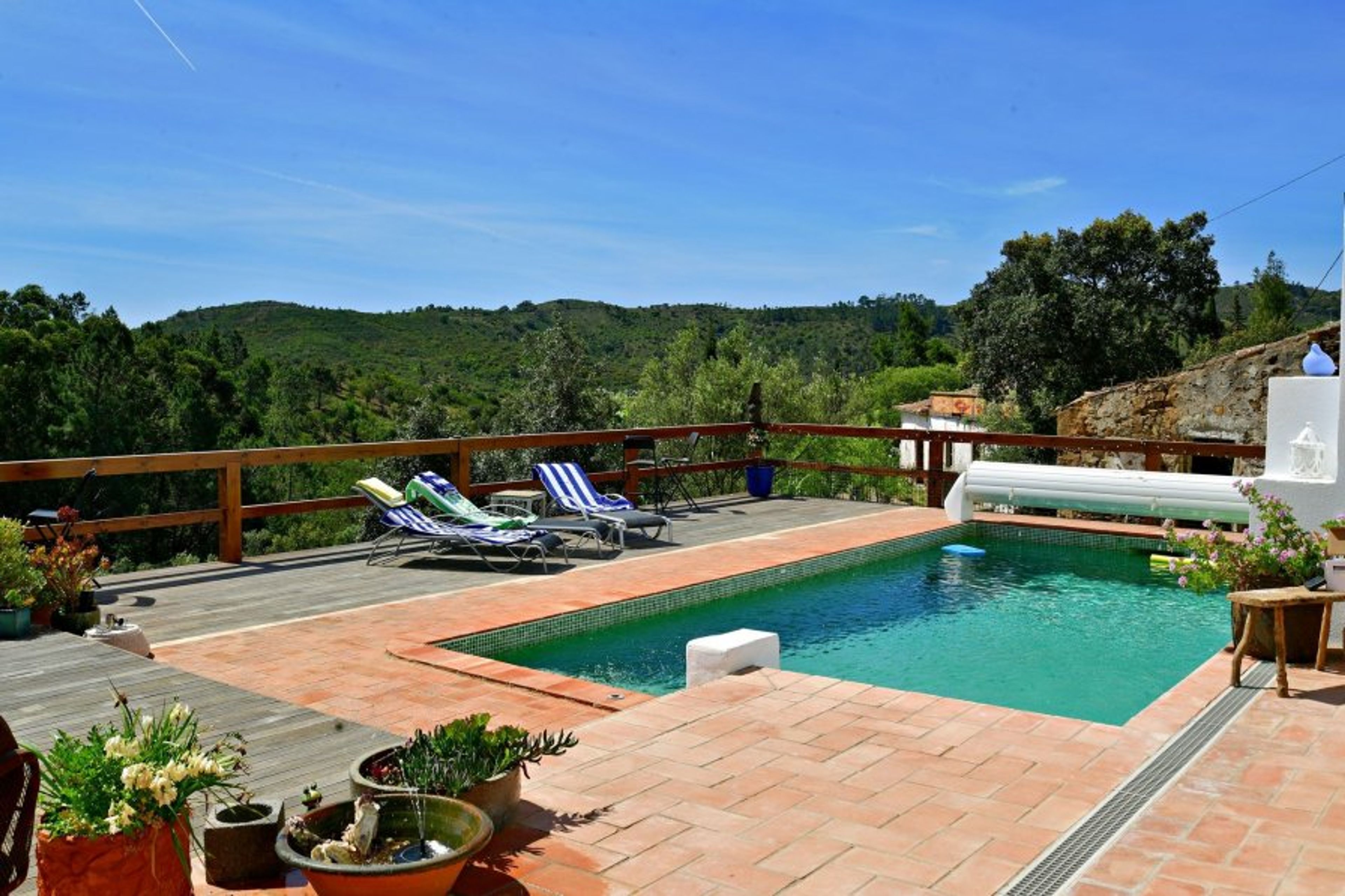 Private, tranquil pool area, multiple sunloungers and umbrellas