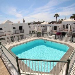 Lanzarote holiday apartment rental with shared pool