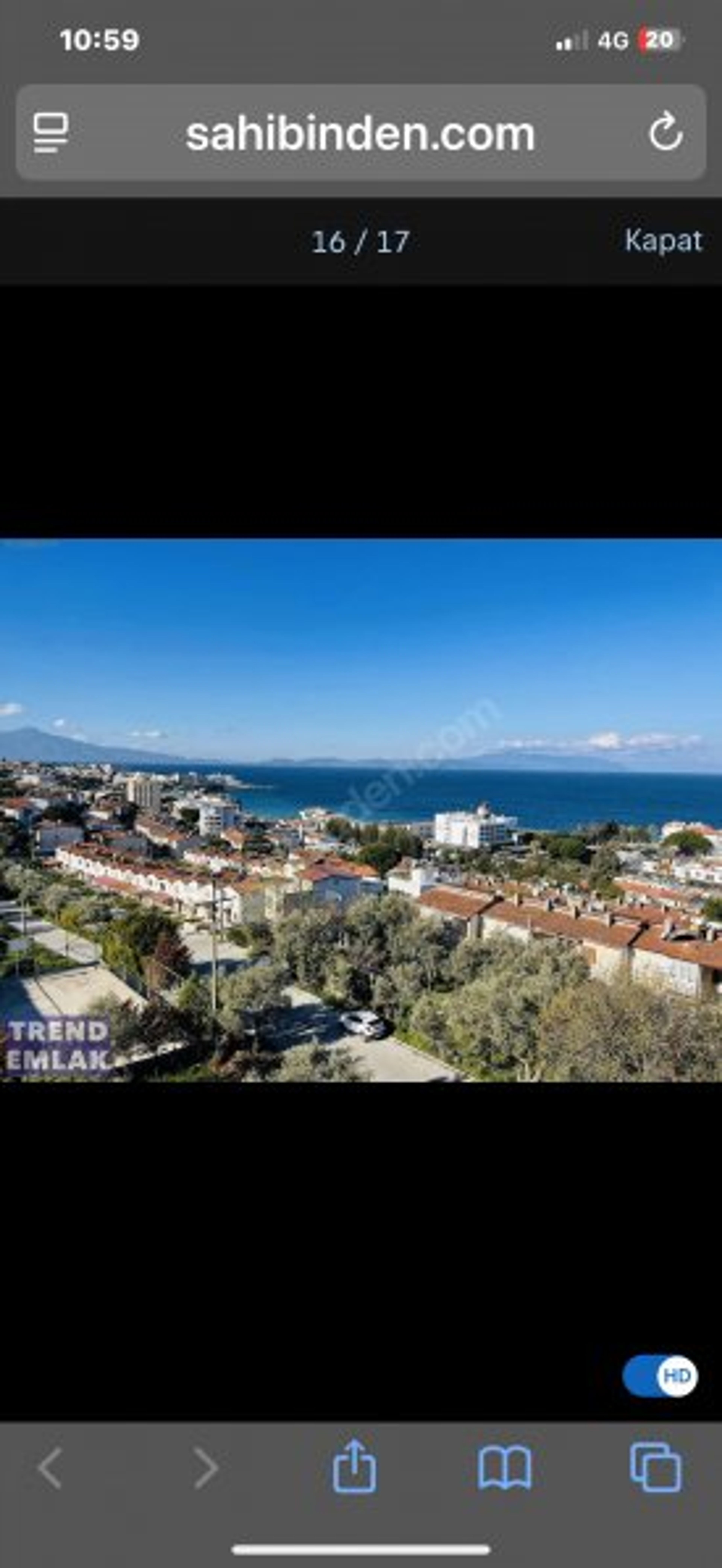 View from both rooms 