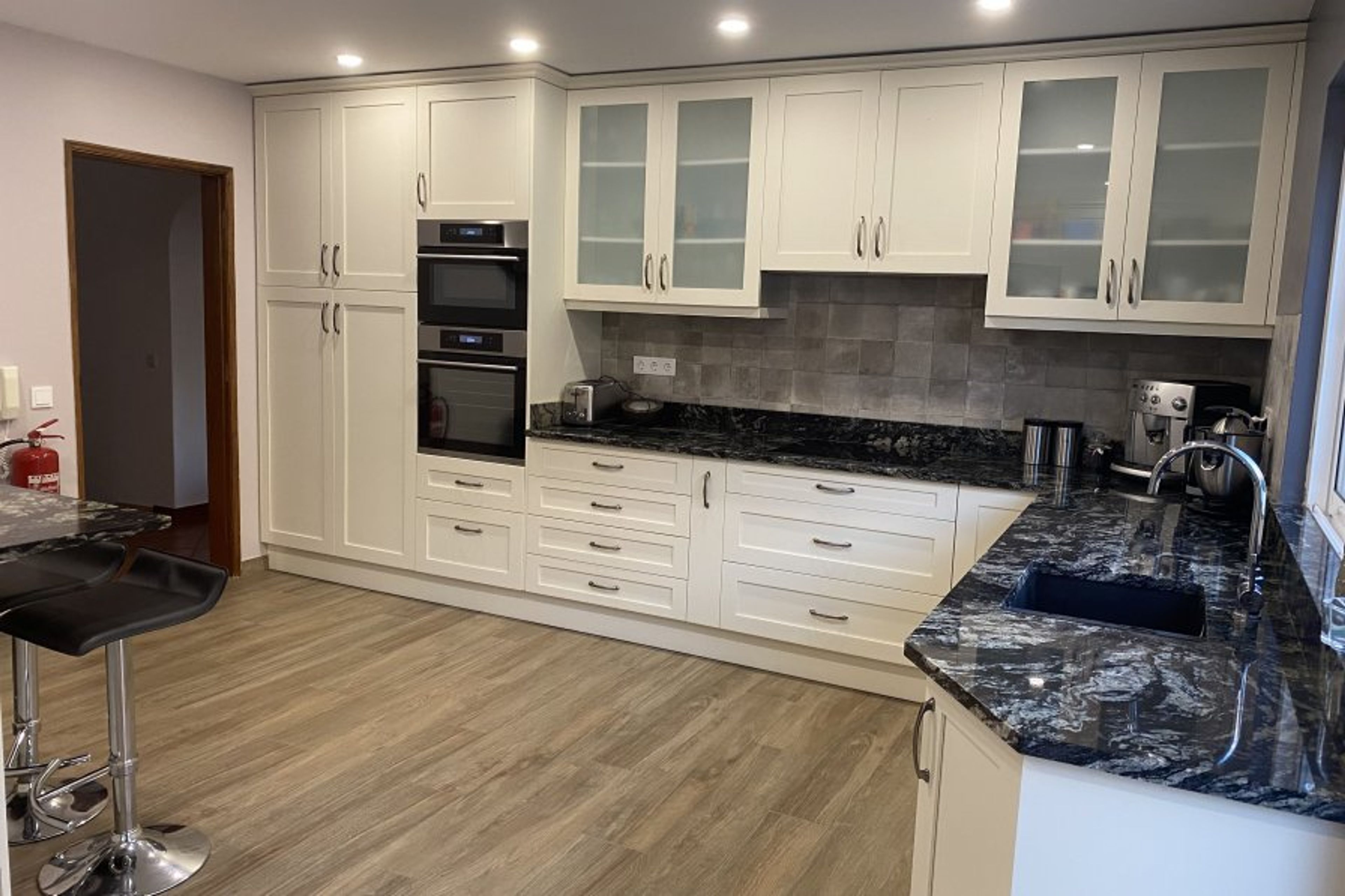 spacious kitchen
