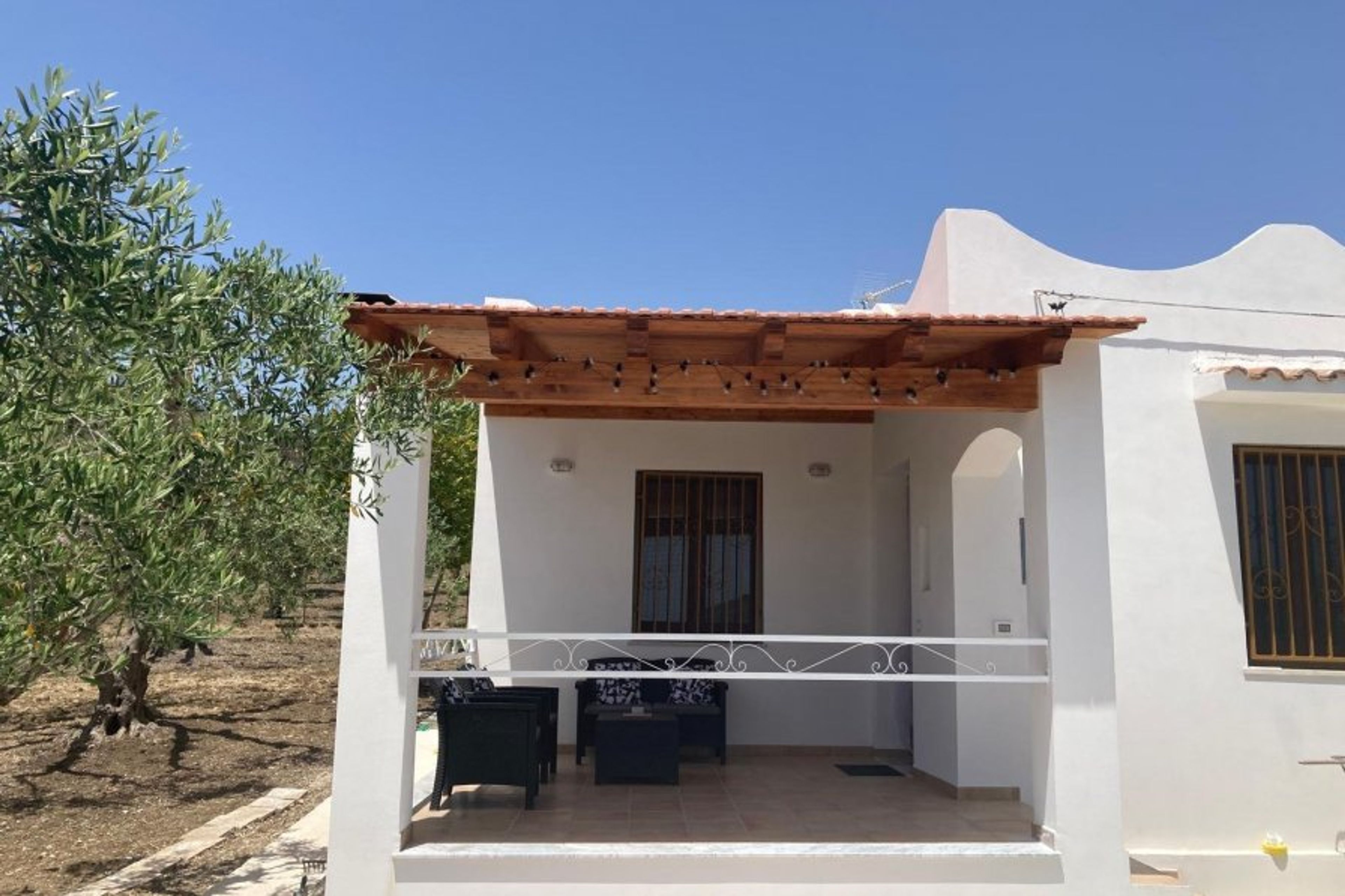 Front terrace