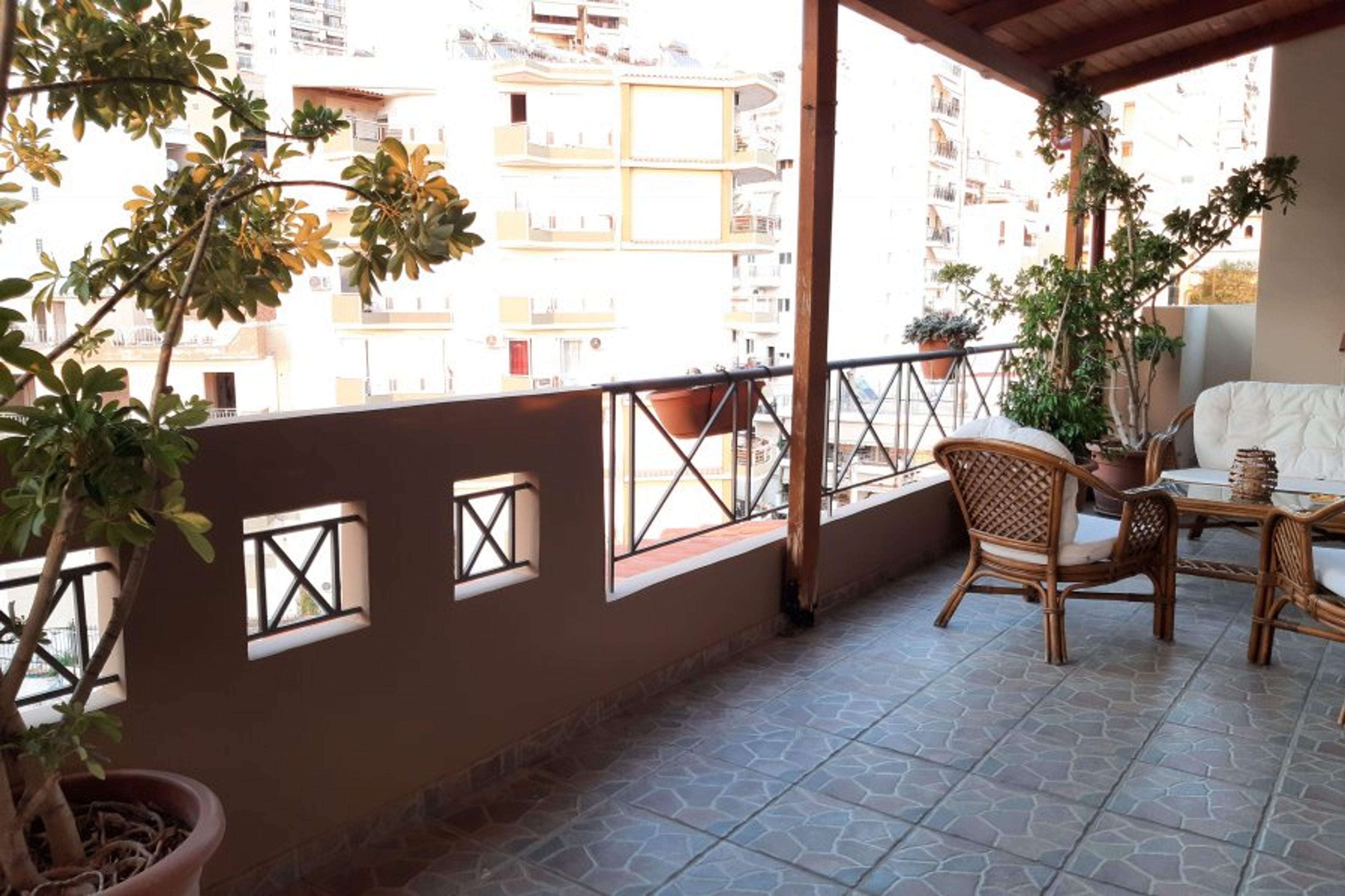 Balcony from living room