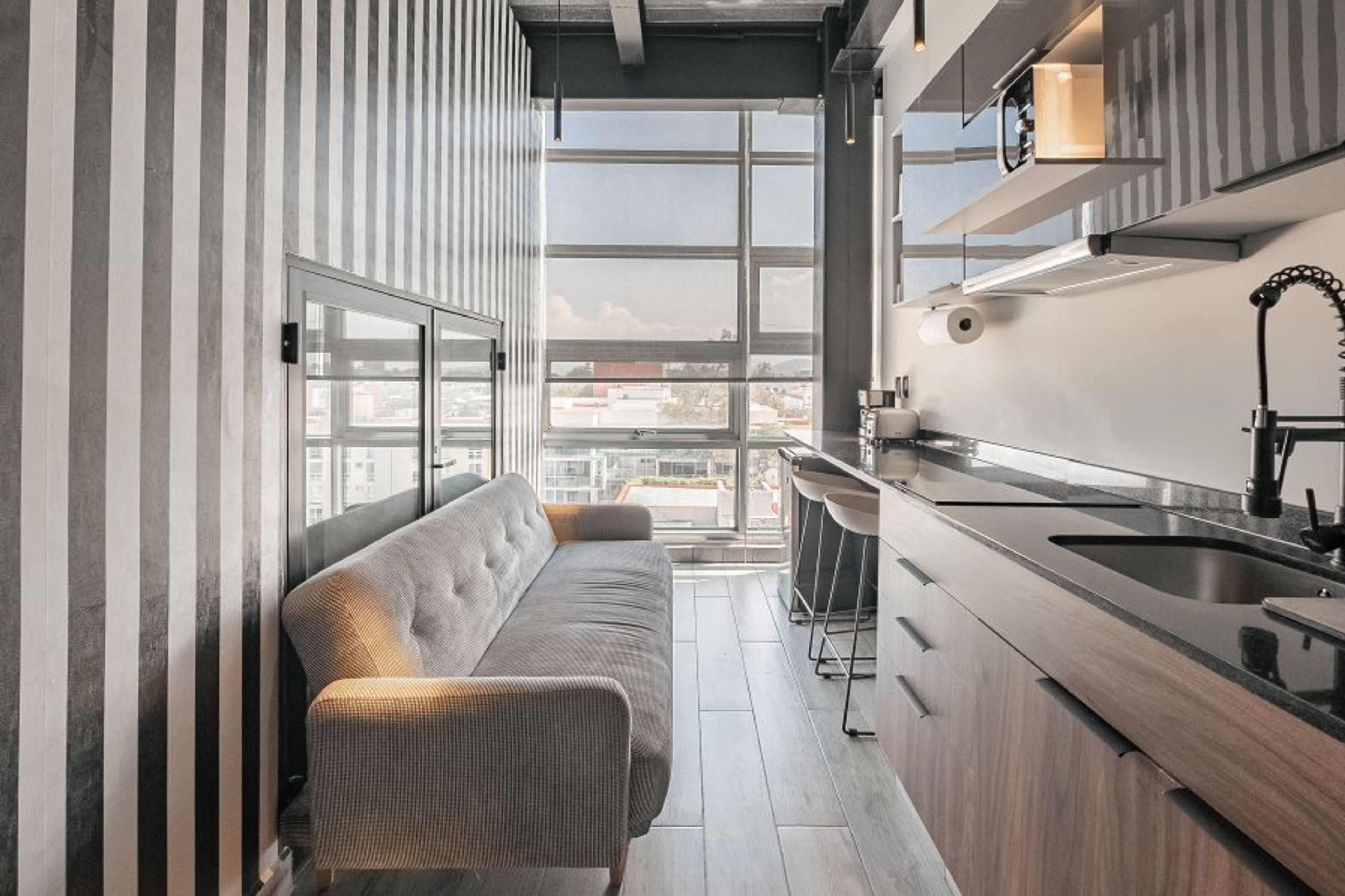 Inside room kitchen 
