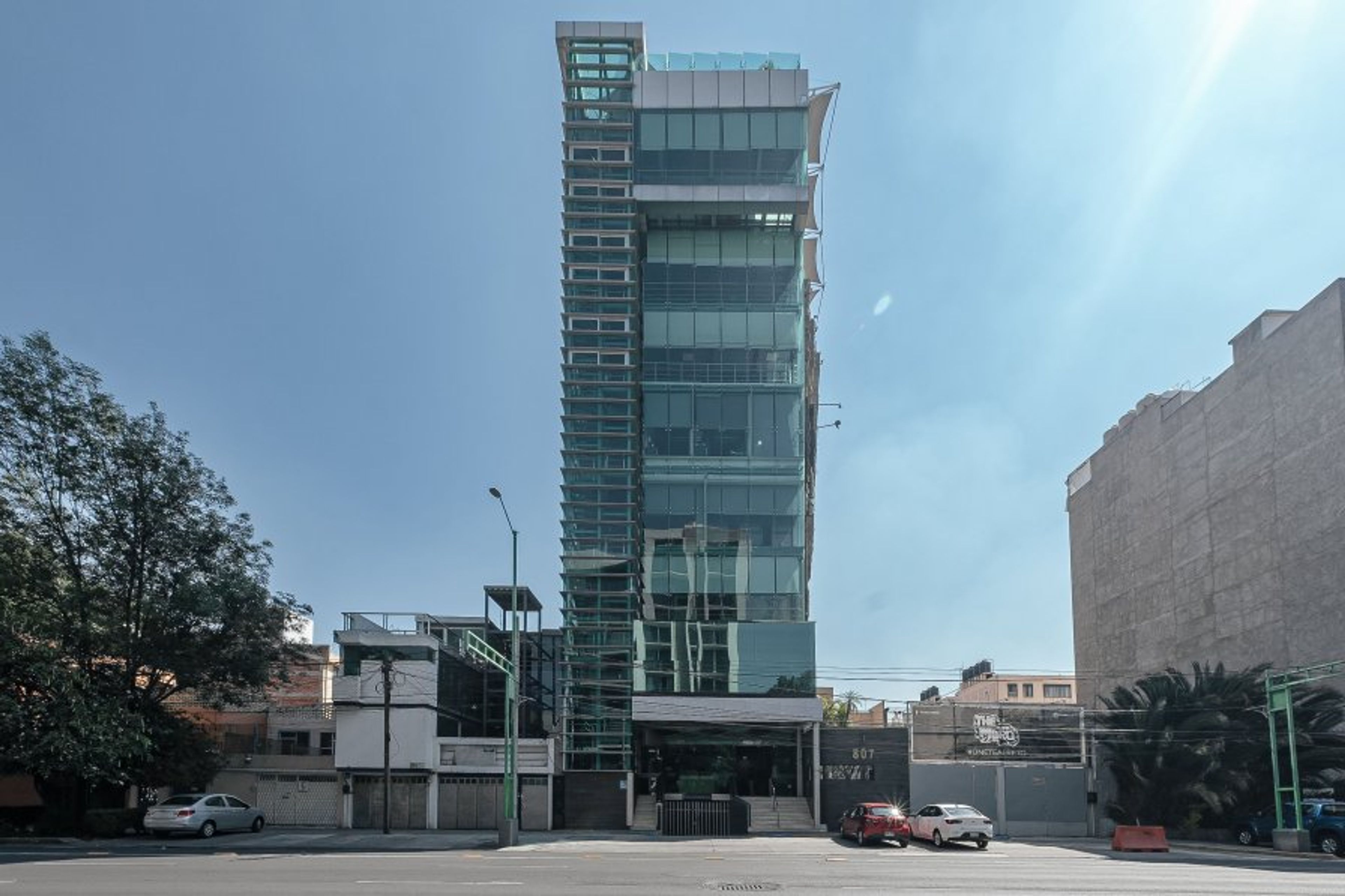 Outside building view