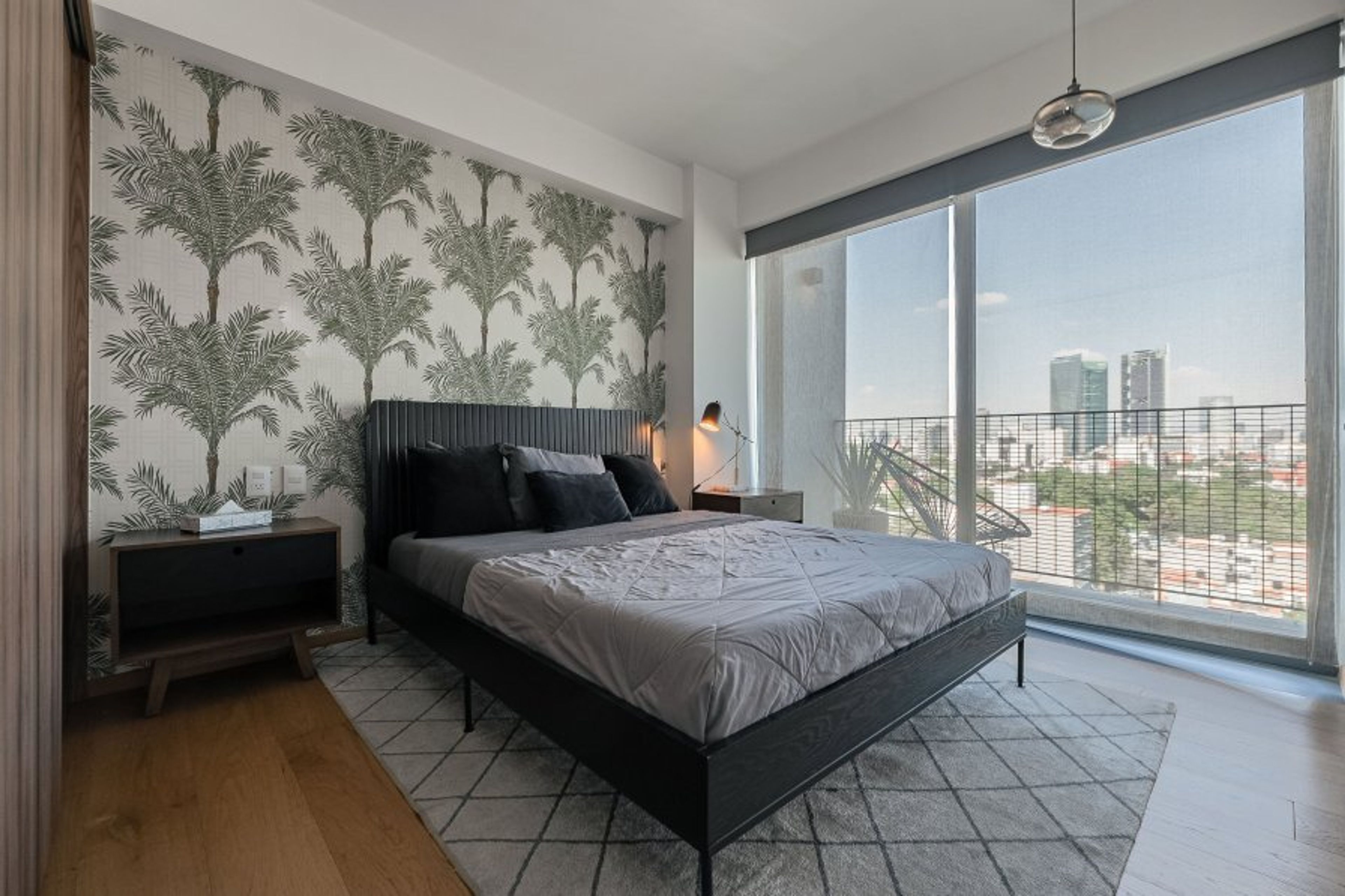 Queen-size bed