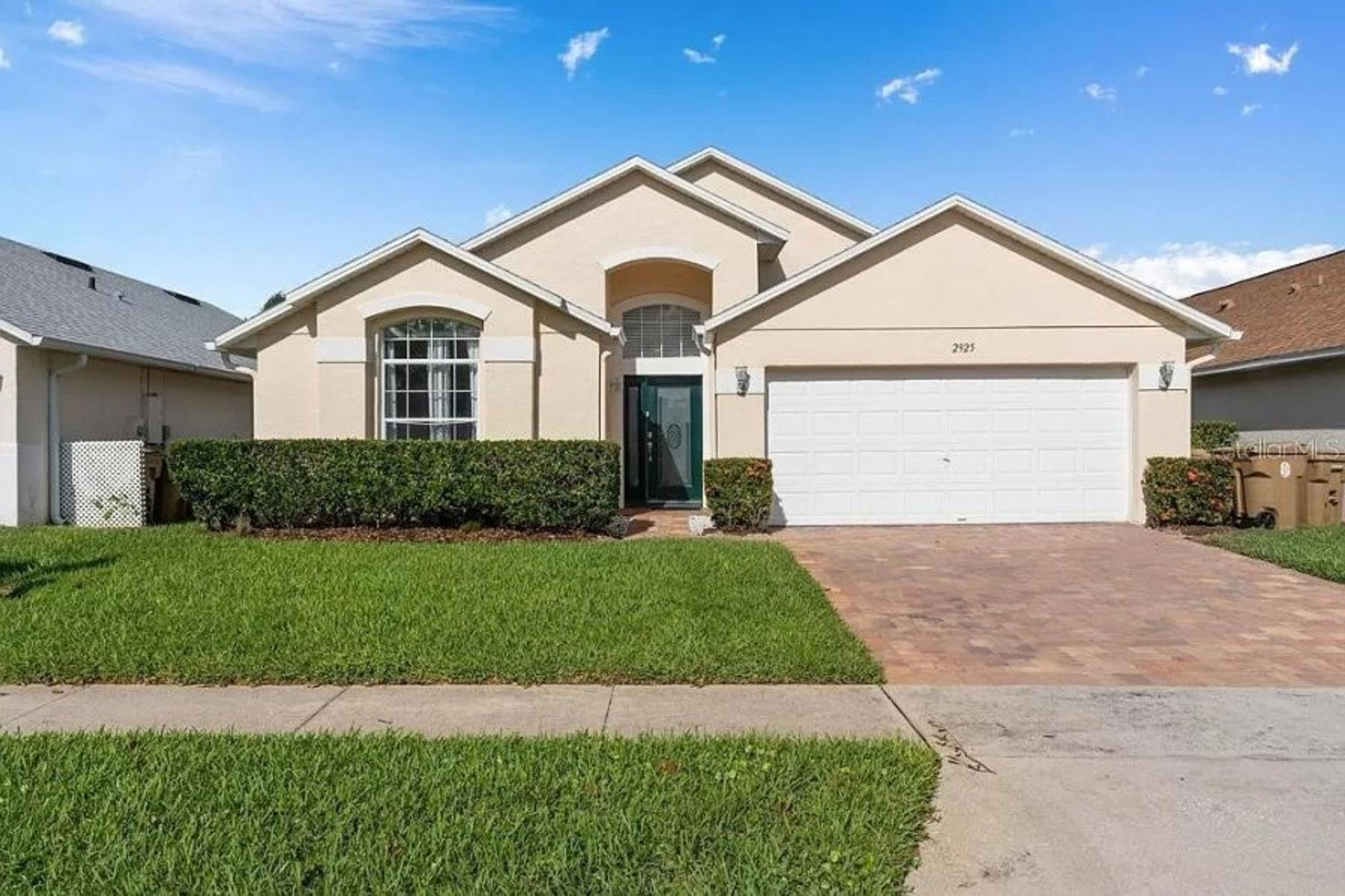 driveway and two parking spots