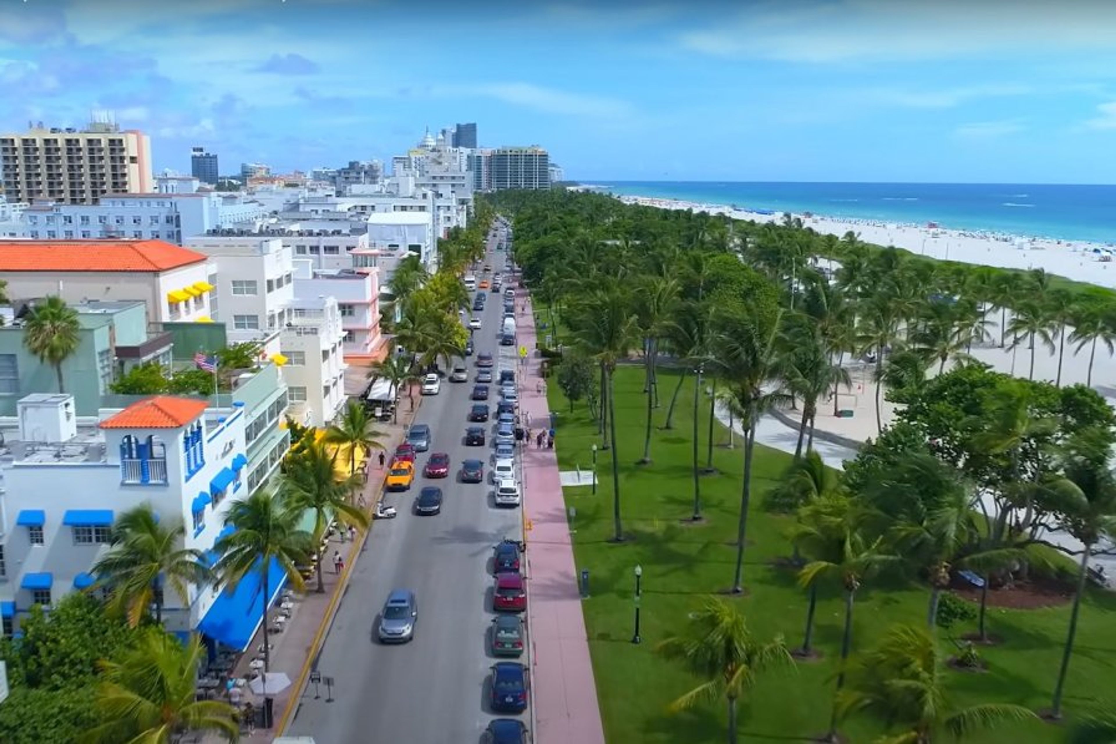 Beachfront building Ocean Dr. Behold the beauty of Casa Grande South Beach, nestled on Miami Beach Boardwalk and Ocean Drive. Explore Art Deco District, Lincoln Road, and South Pointe Park within walking distance. Walk, Jog, Bike around vibrant South.