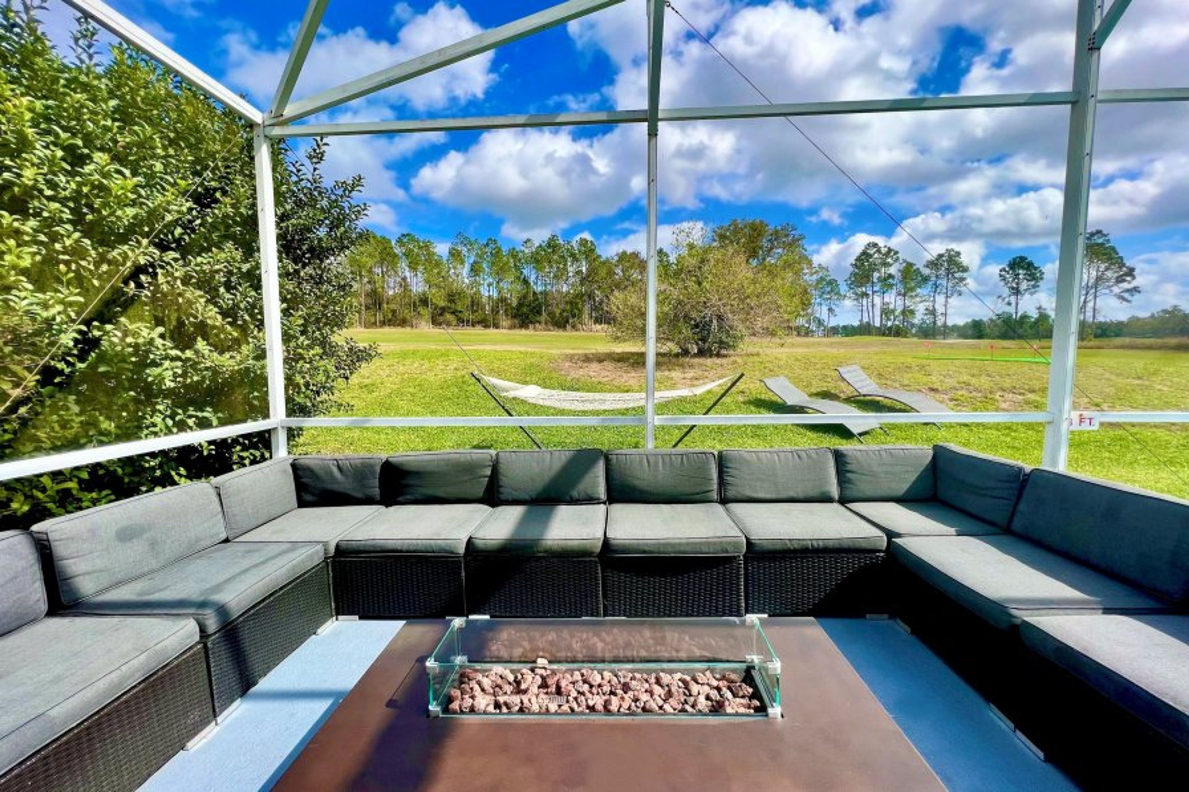 Elevate your dining experience as you feast on delectable dishes, accompanied by sweeping views of the stunning golf course.