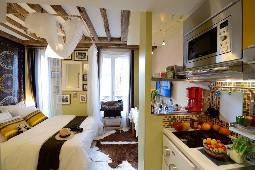 Studio apartment in France, Arts et Metiers