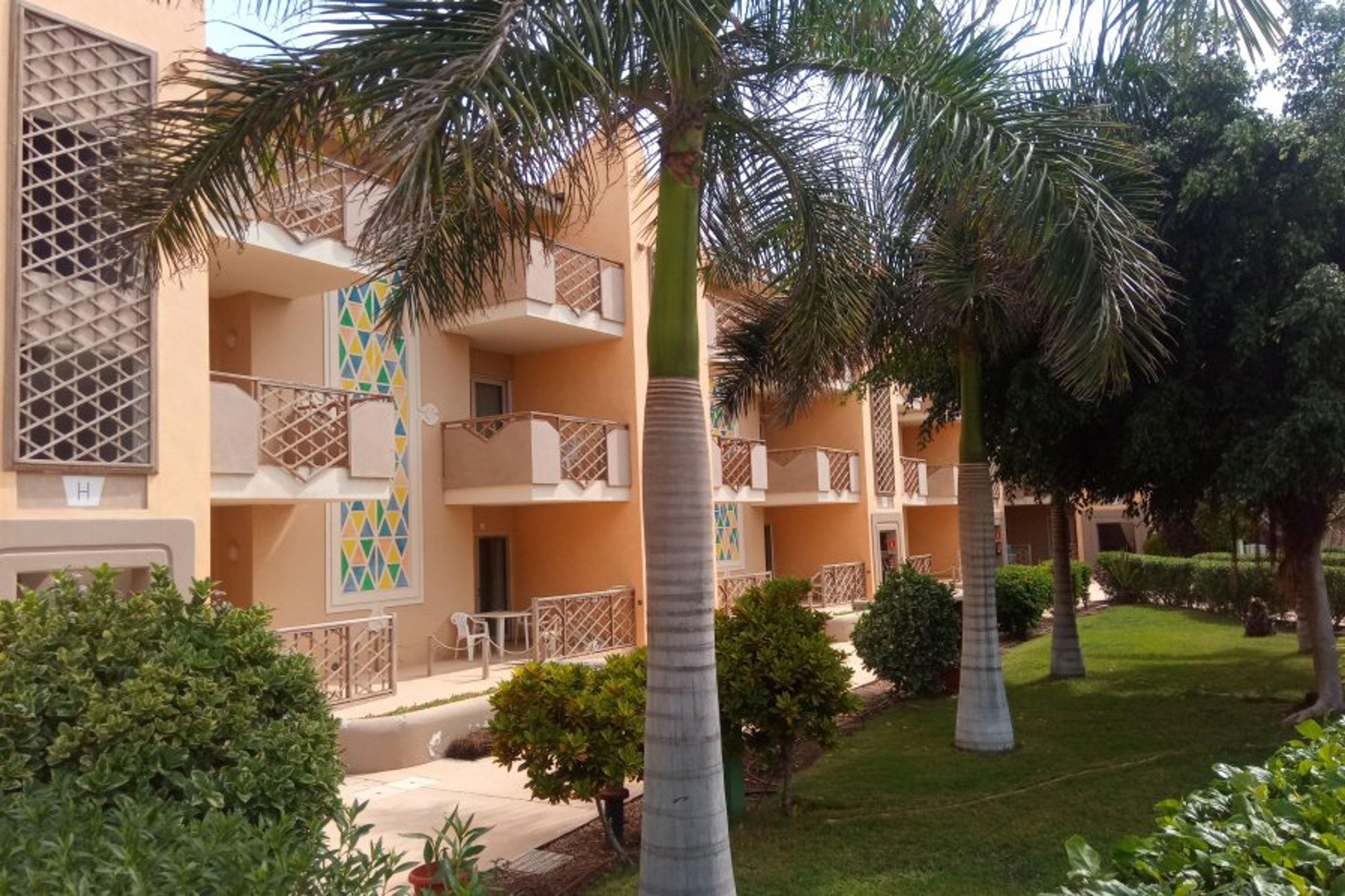 Tropical Resort gardens
