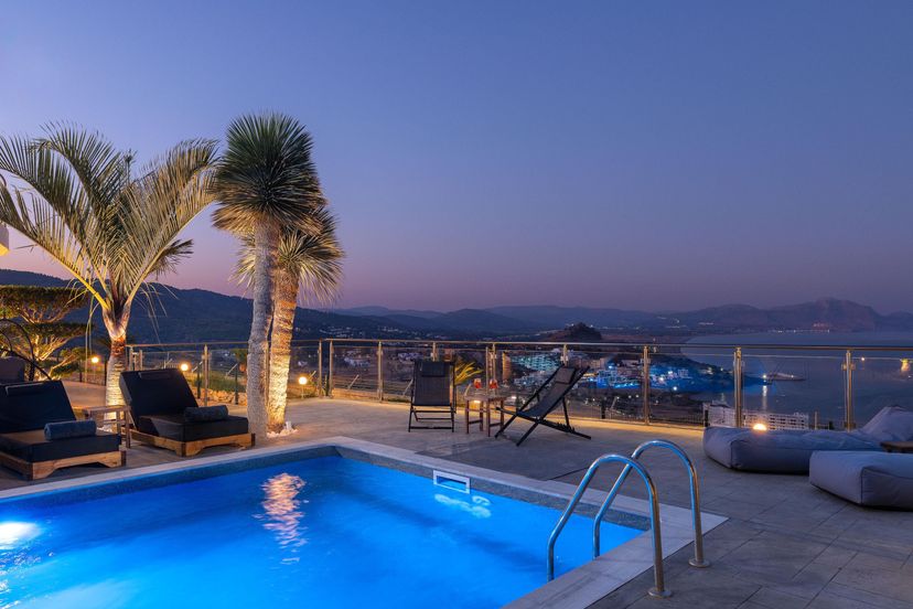 Villa in Greece, Lindos Vliha (Vlicha) Bay