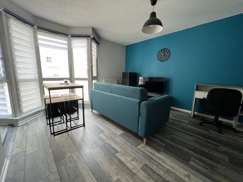 Studio apartment in France, Place de l'Europe