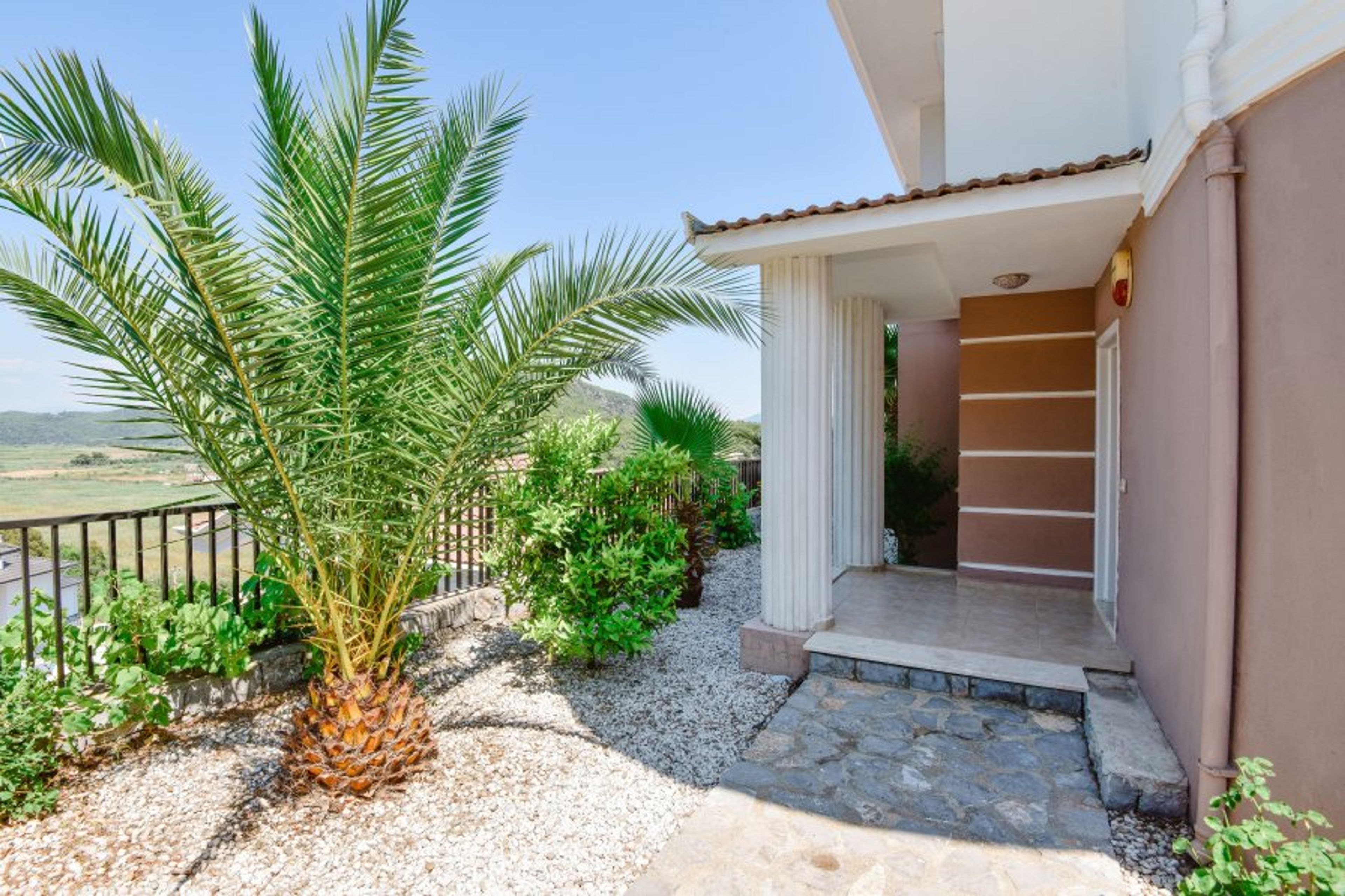 Villa entrance