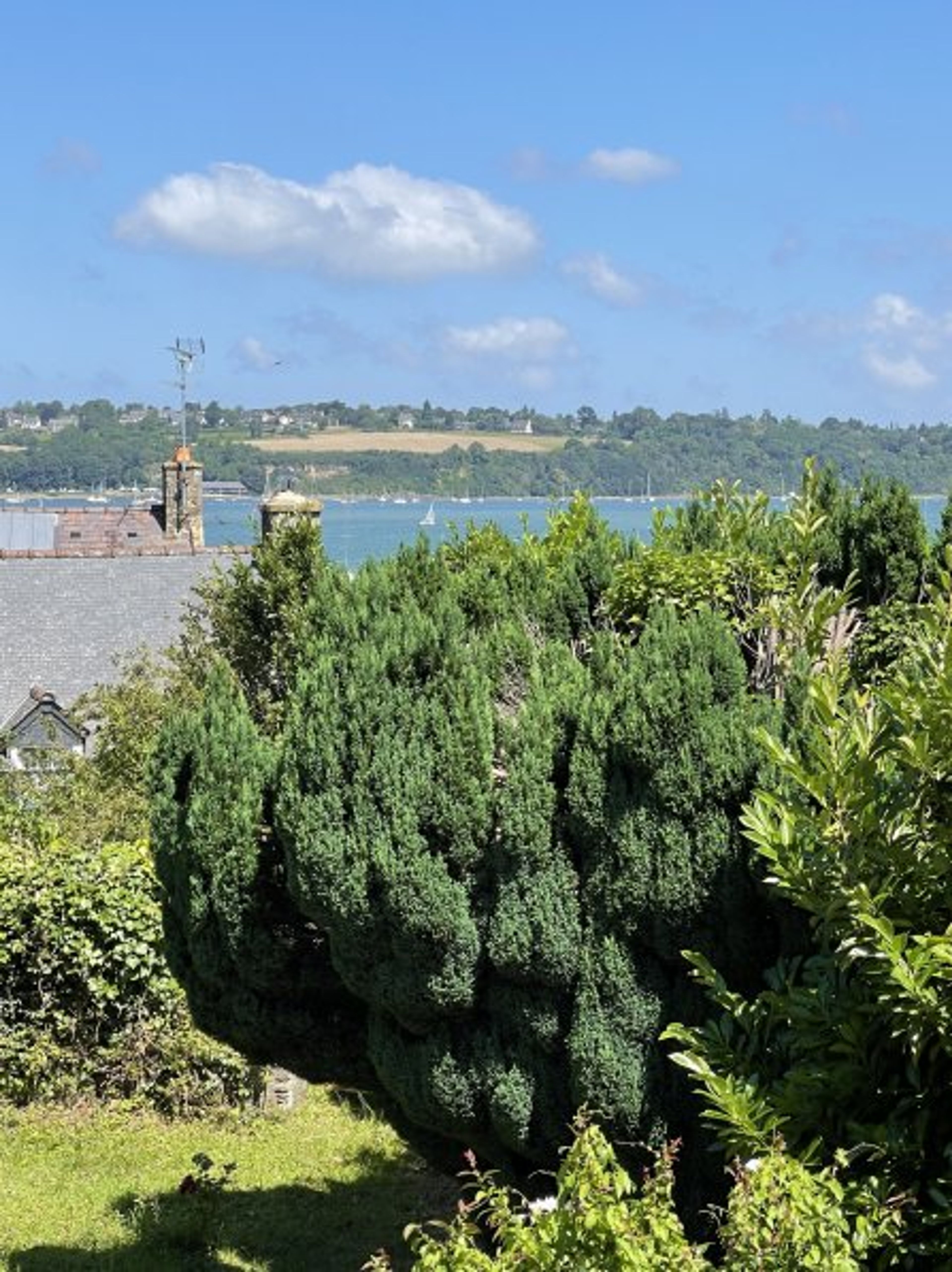lovely view from main bedroom