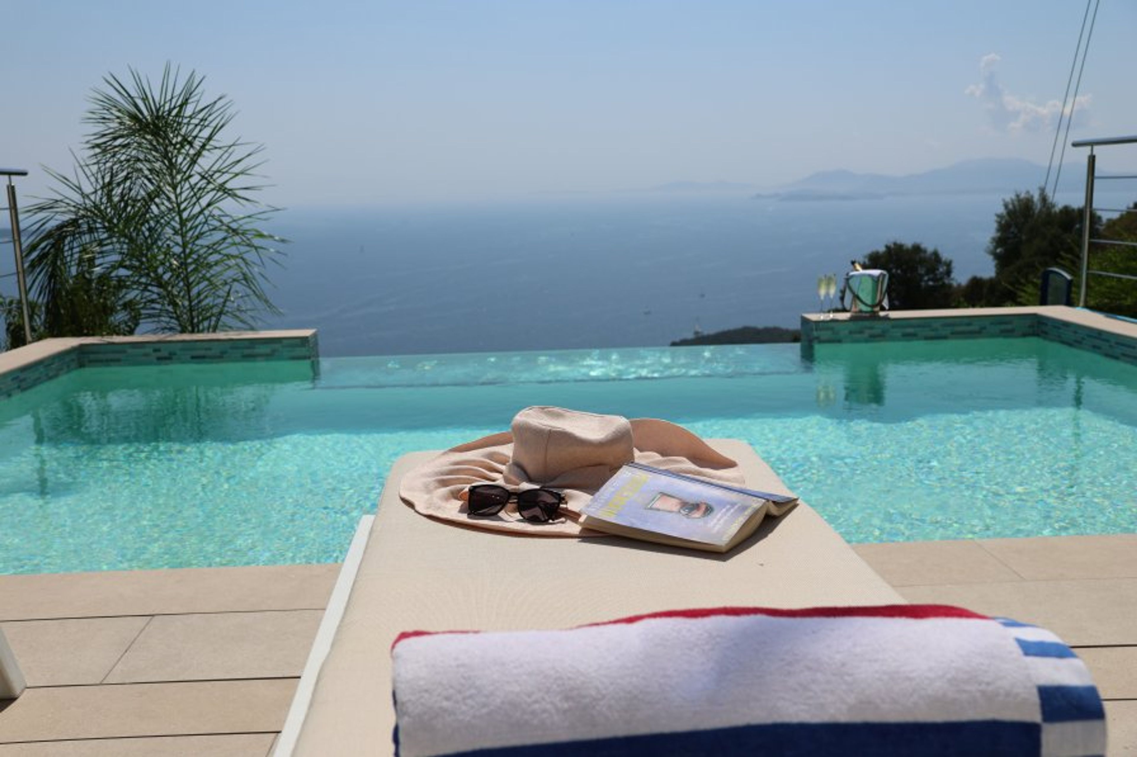 Stunning infinity pool with amazing sea Views