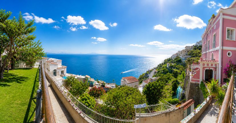 Villa in Italy, Praiano
