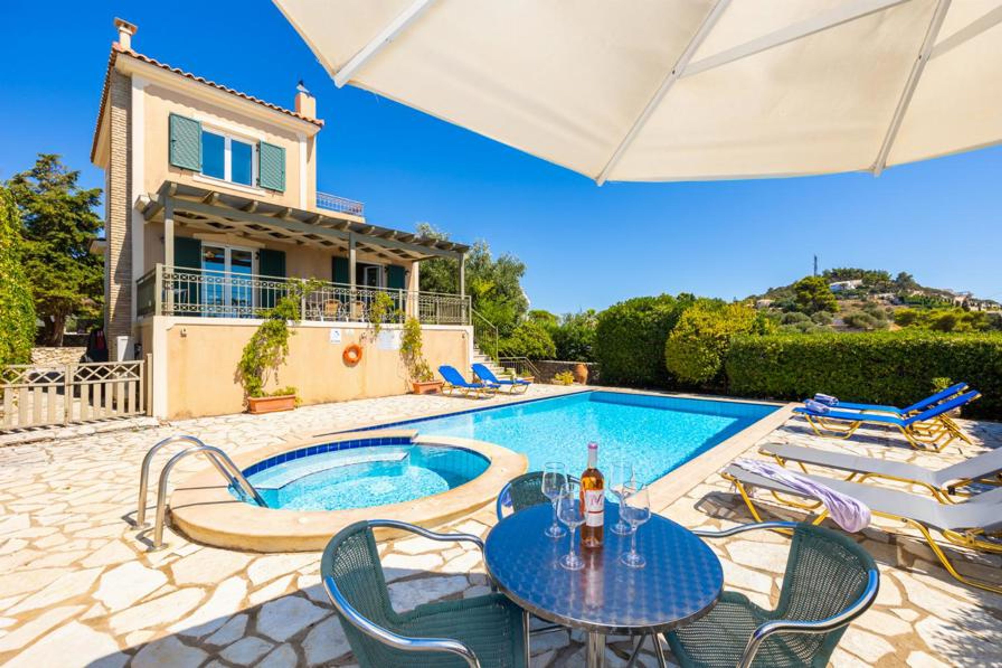 Beautiful villa with private pool and terrace with sea views
