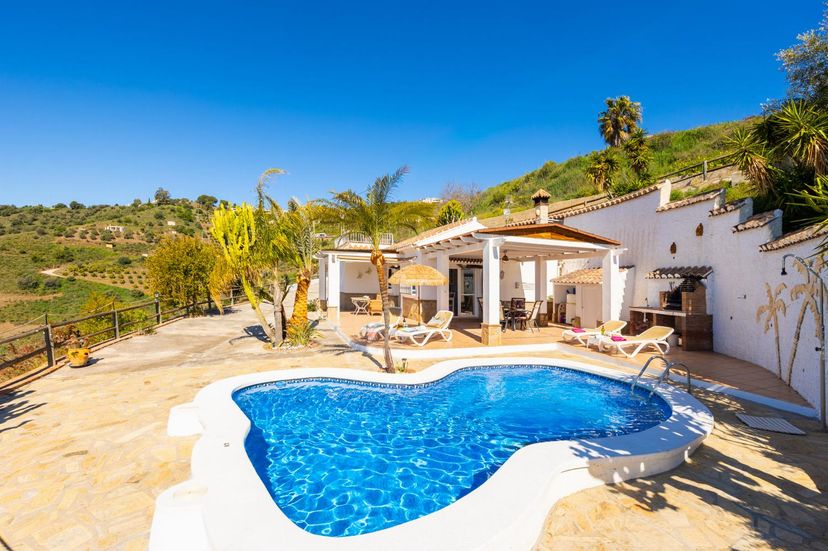 Villa in Spain, Torrox: Beautiful villa with private pool and terrace with sea views