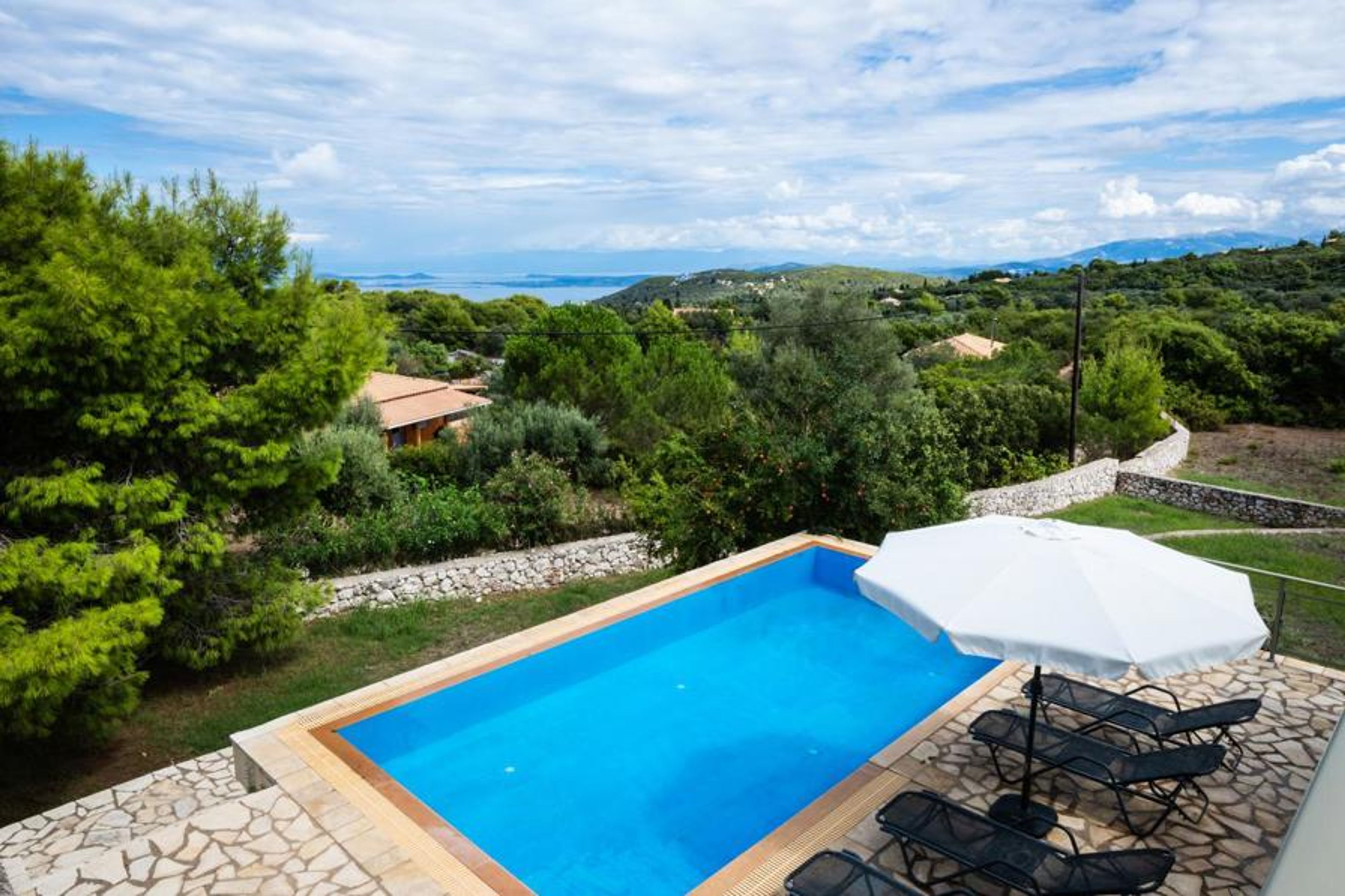 Private pool and terrace