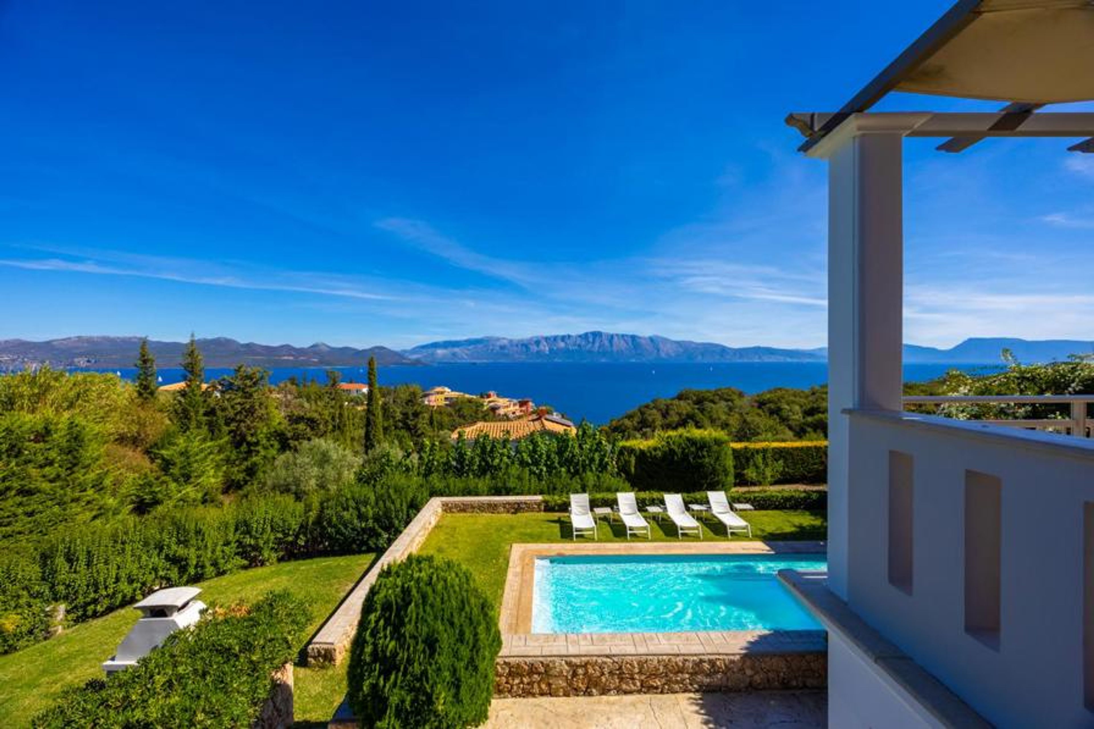 Terrace and garden area