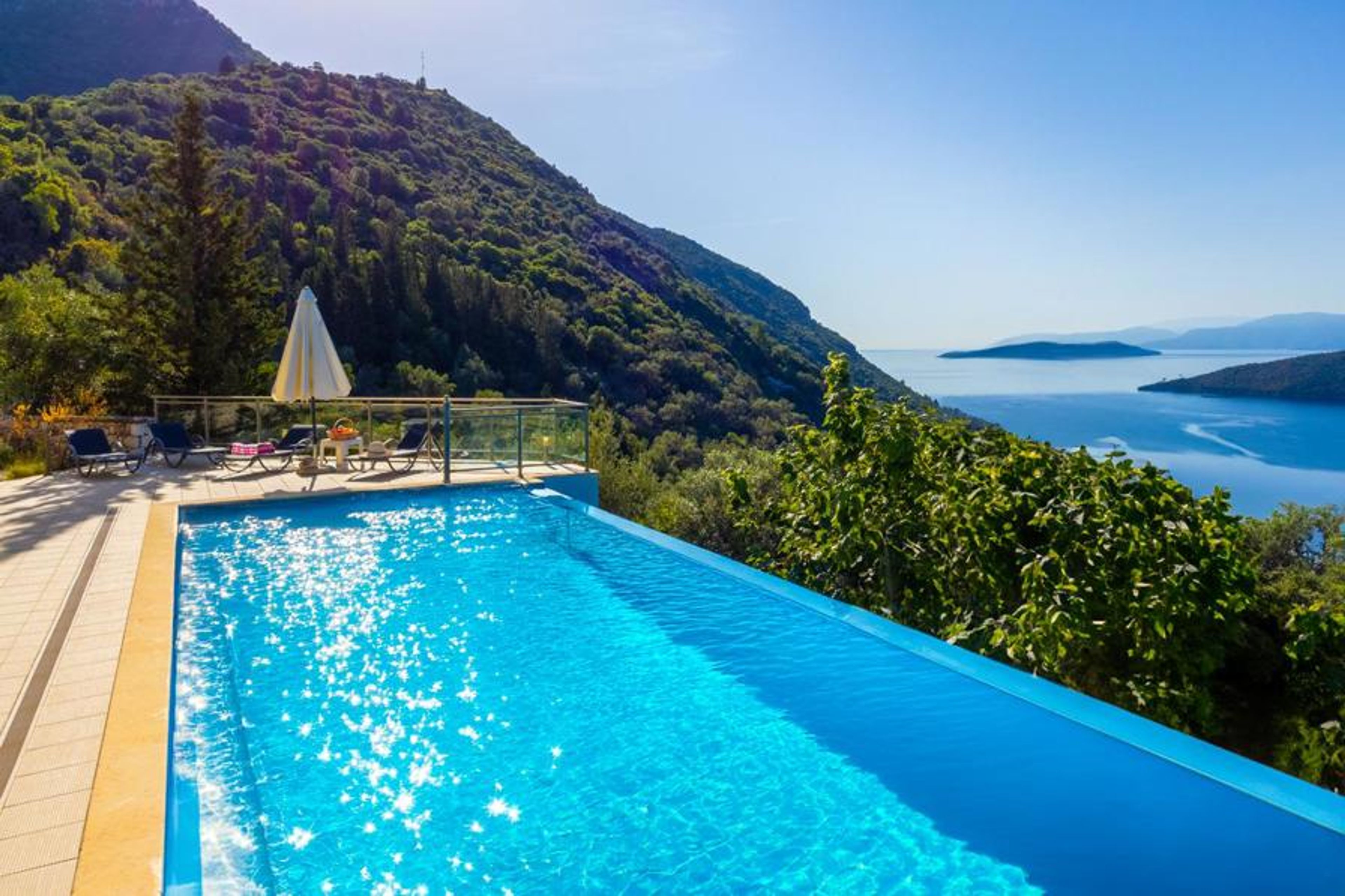 Private pool and terrace